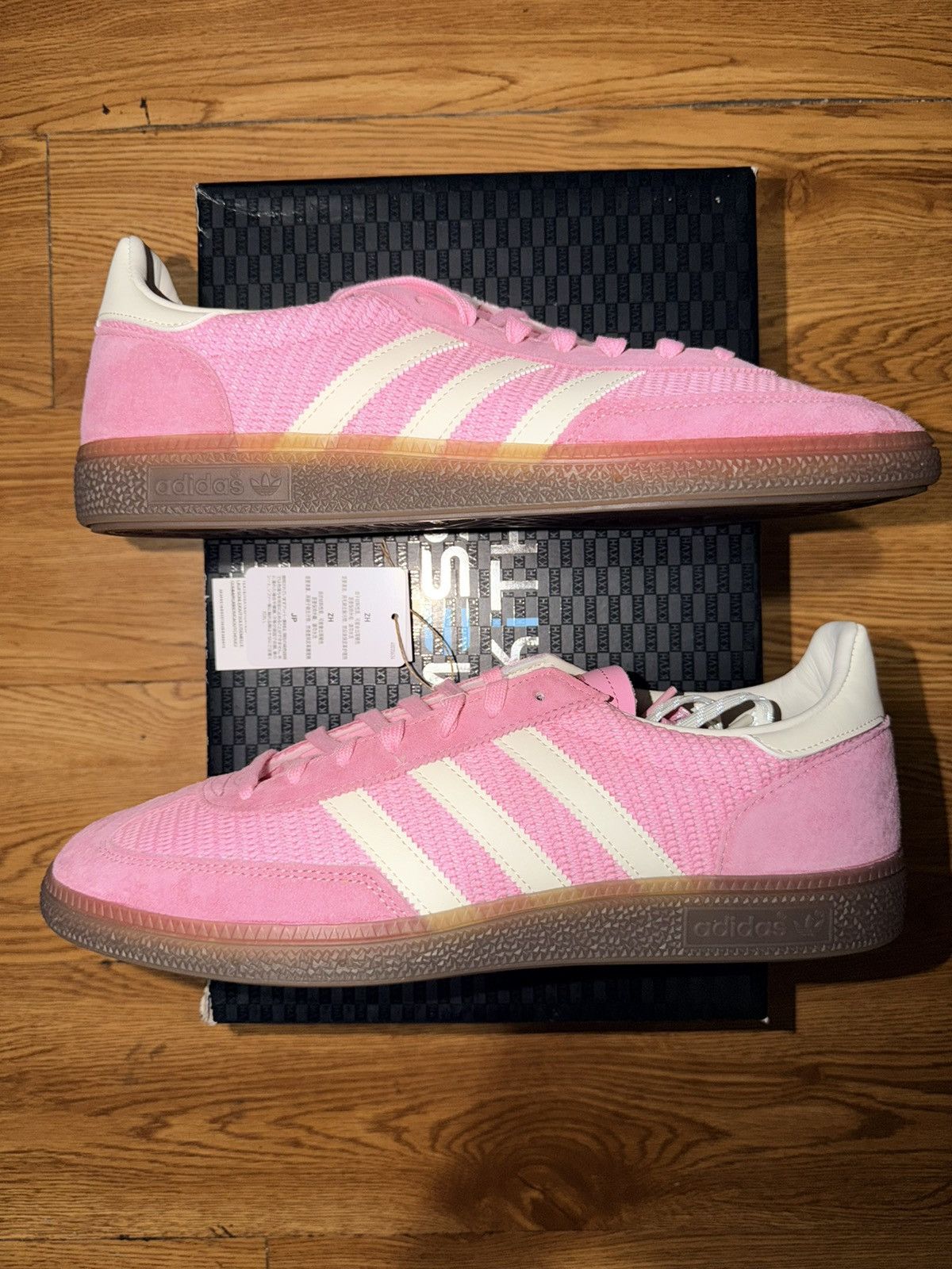 Adidas × Kith adidas Handball Spezial Kith x Messi Light Pink Size 