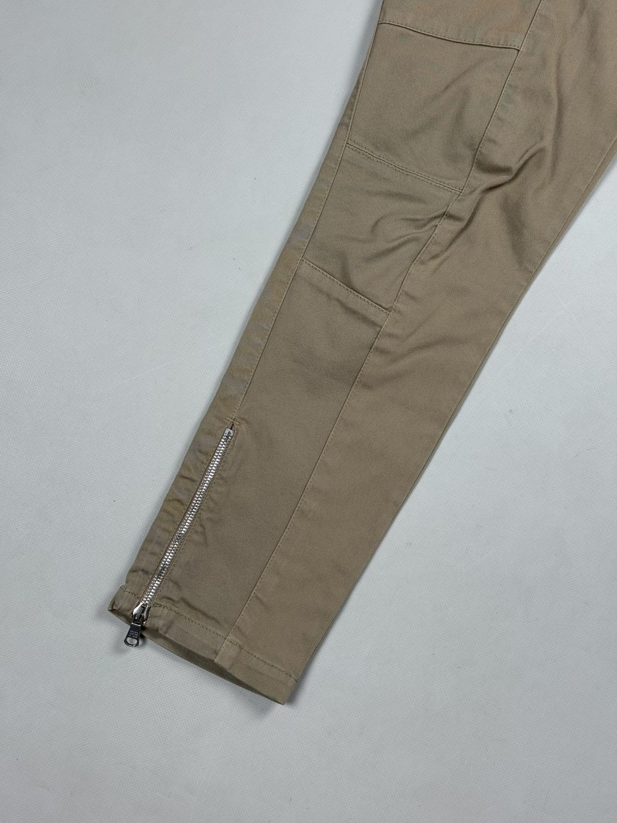 Pierre Balmain Pierre Balmain Ladies Ankle Zip Biker Chino Pants Trousers Size 28" / US 6 / IT 42 - 8 Thumbnail