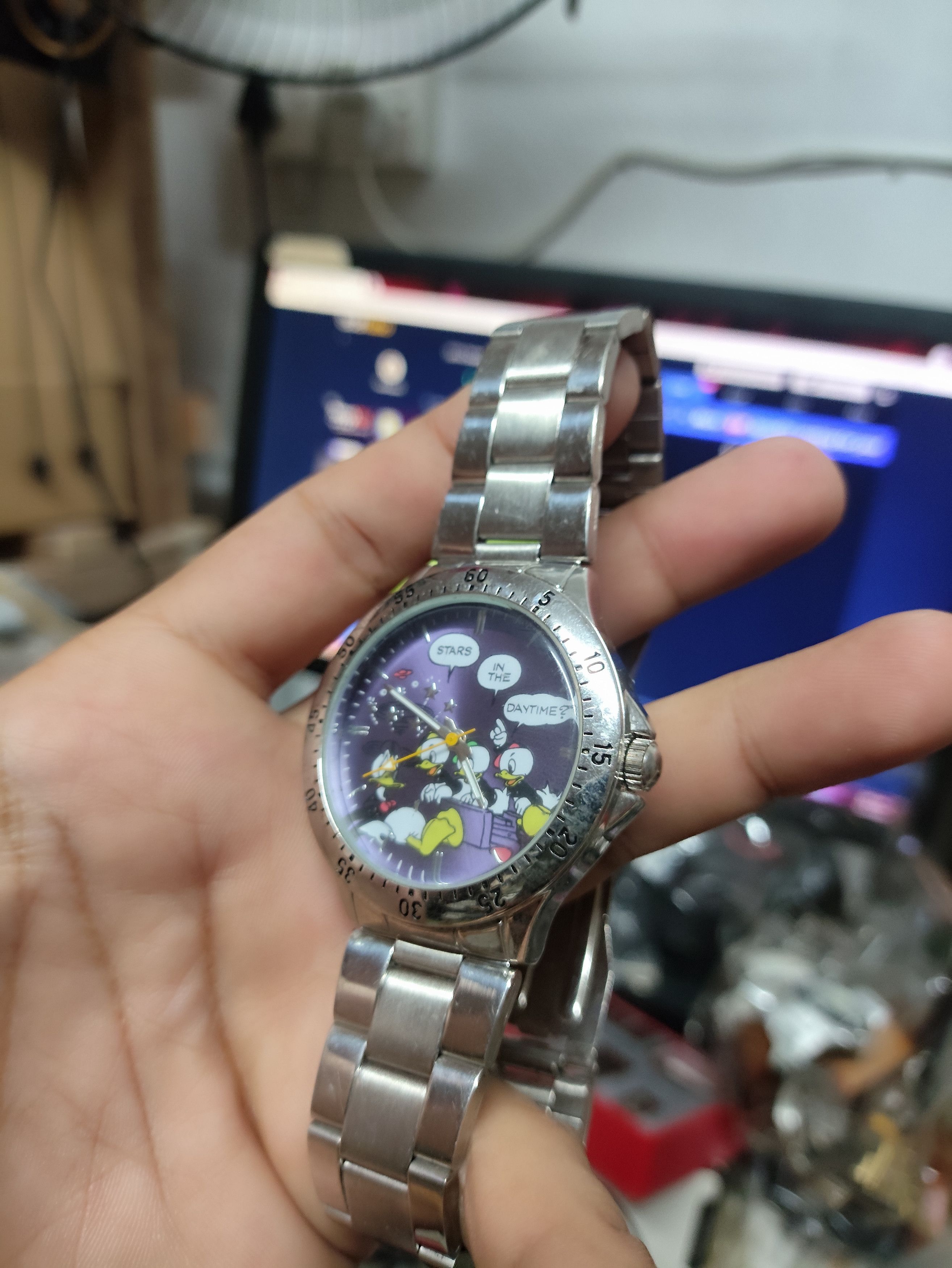Disney × Vintage Vintage Disney Watch Donald Duck (Quartz JAPAN ENGINE) Size ONE SIZE - 5 Thumbnail