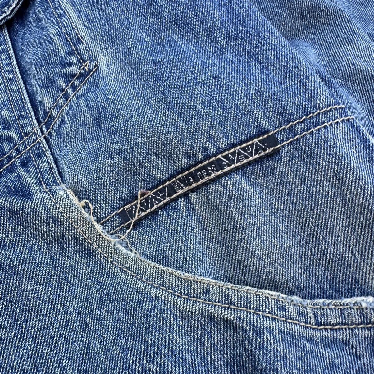 Wellensteyn Vintage Western Denim Jacket Wellness Y2K 80-90s Size US L / EU 52-54 / 3 - 10 Thumbnail