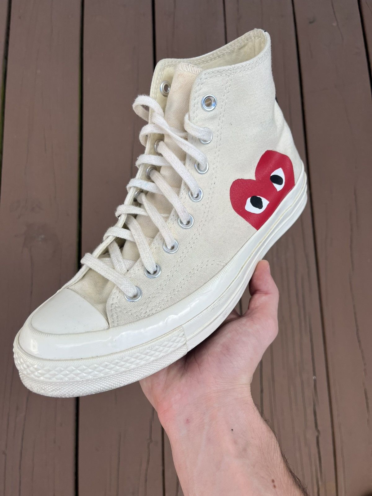 Comme des Garcons PLAY × Converse Comme des Garçons Play Converse All Star Size US 8.5 / EU 41-42 - 10 Thumbnail