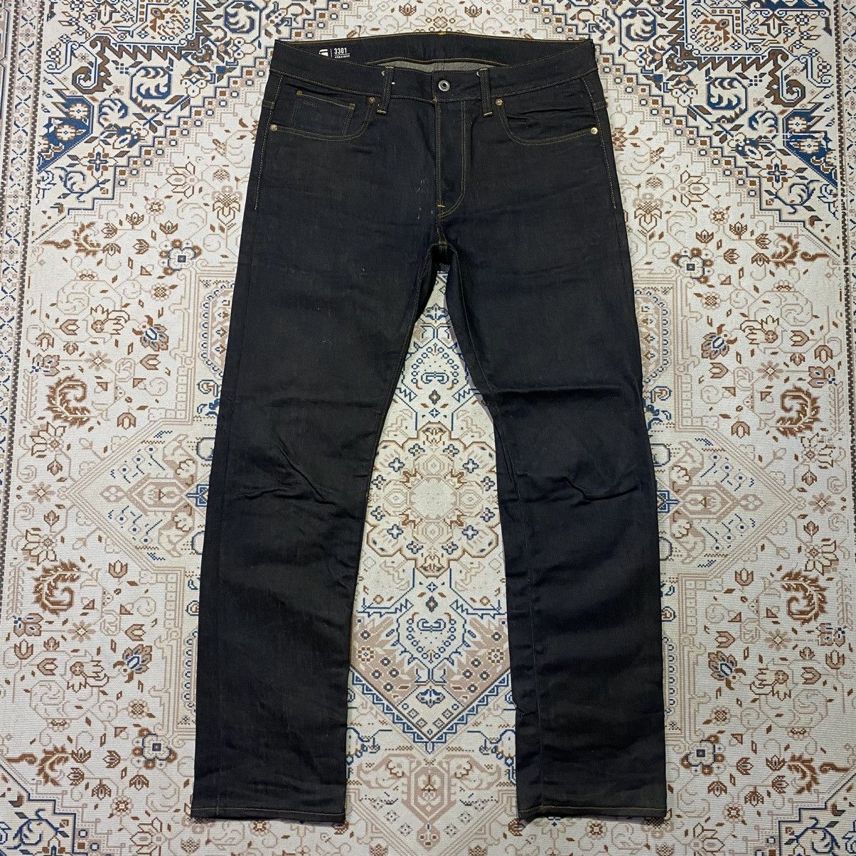 G-Star × Japanese Brand G Star Raw Straight Jeans Size US 30 / EU 46 - 2 Thumbnail