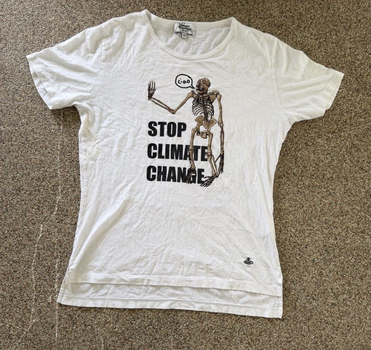 Vivienne Westwood VIVIENNE WESTWOOD STOP CLIMATE CHANGE SKELETON GRUNGE Y2K Size US M / EU 48-50 / 2 - 1 Thumbnail