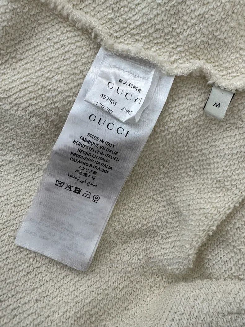 Gucci Gucci Go out and casual Logo letter back double dog print Size US M / EU 48-50 / 2 - 9 Thumbnail