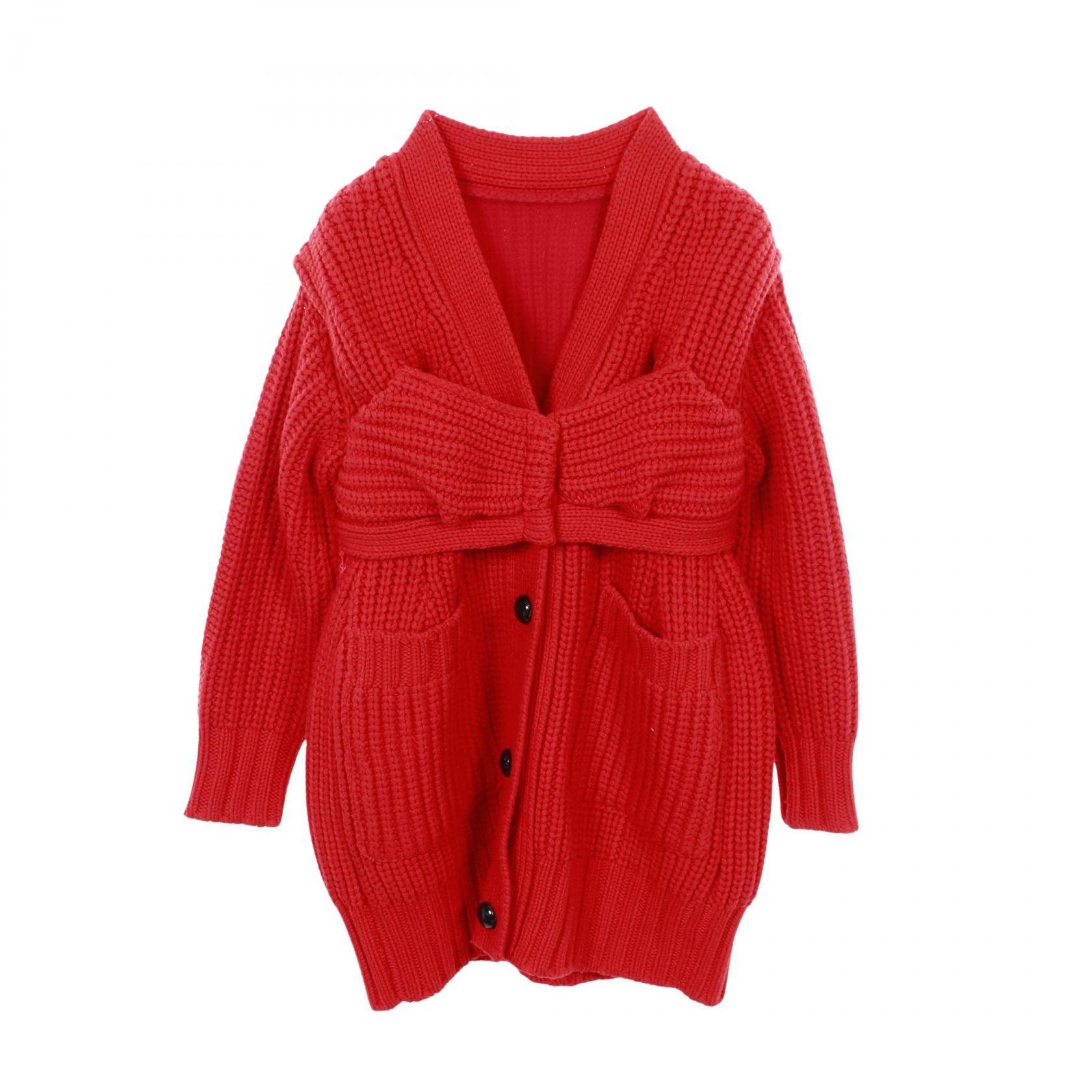 Sacai Sacai Sacai Elbow Patch Wool Cardigan Textile Outerwear DUTY FREE for USA Size ONE SIZE - 1 Thumbnail