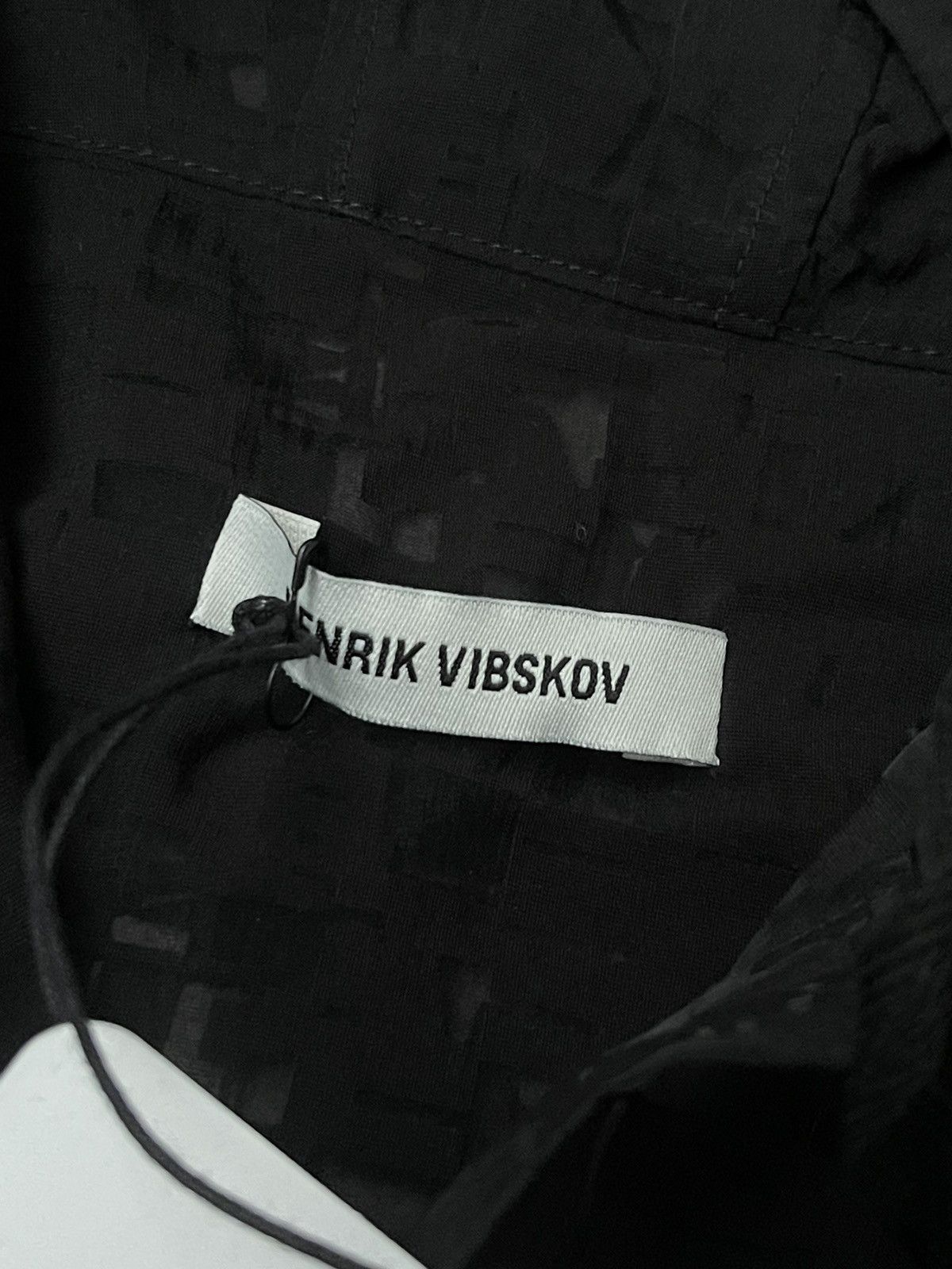Henrik Vibskov !DS! SS24 Henrik Vibskov Booking Black Hoodie Shirt Size XL / US 12-14 / IT 48-50 - 16 Thumbnail