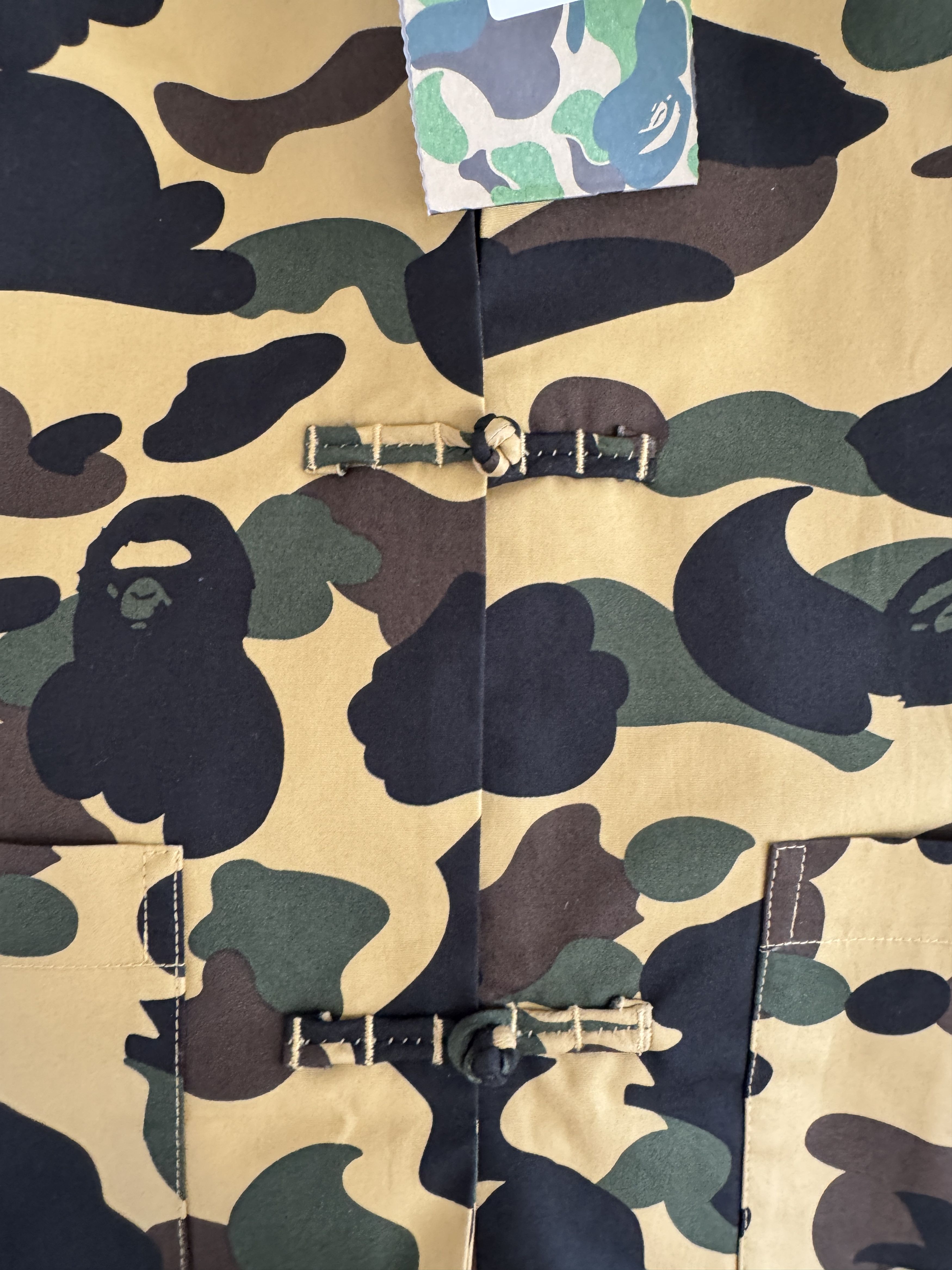 Bape 1st Camo China Jacket Yellow Size US XL / EU 56 / 4 - 3 Thumbnail