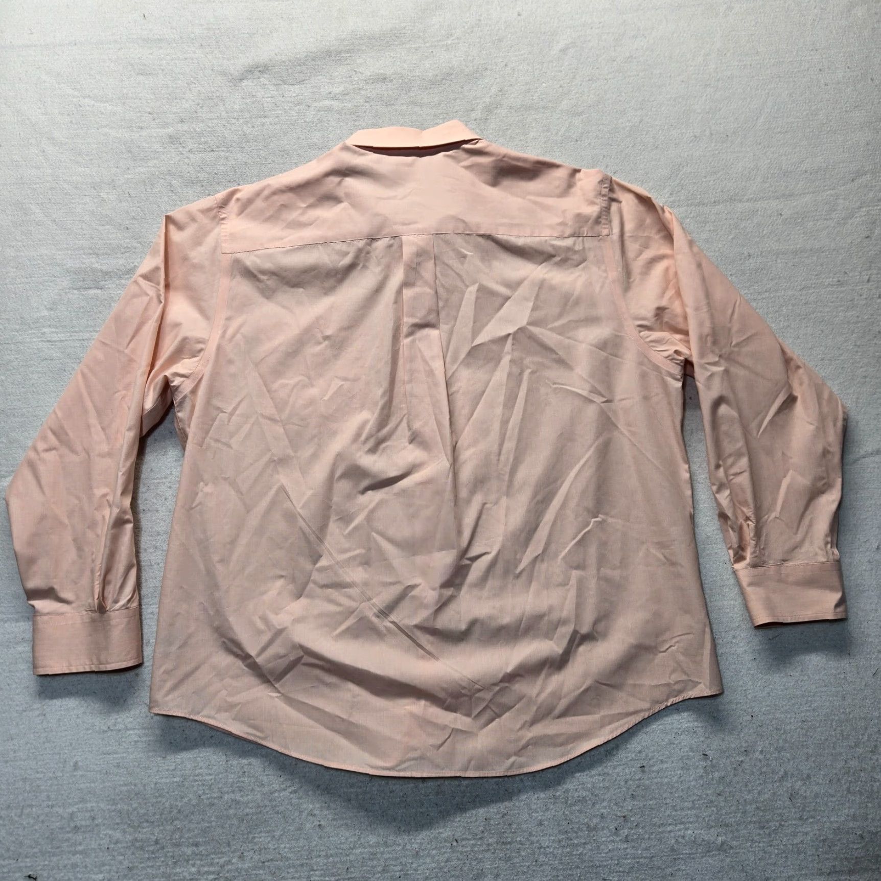George VINTAGE George Shirt Adult XL Pink Long Sleeve Button Up Dress Shirt Mens Size US XL / EU 56 / 4 - 7 Thumbnail