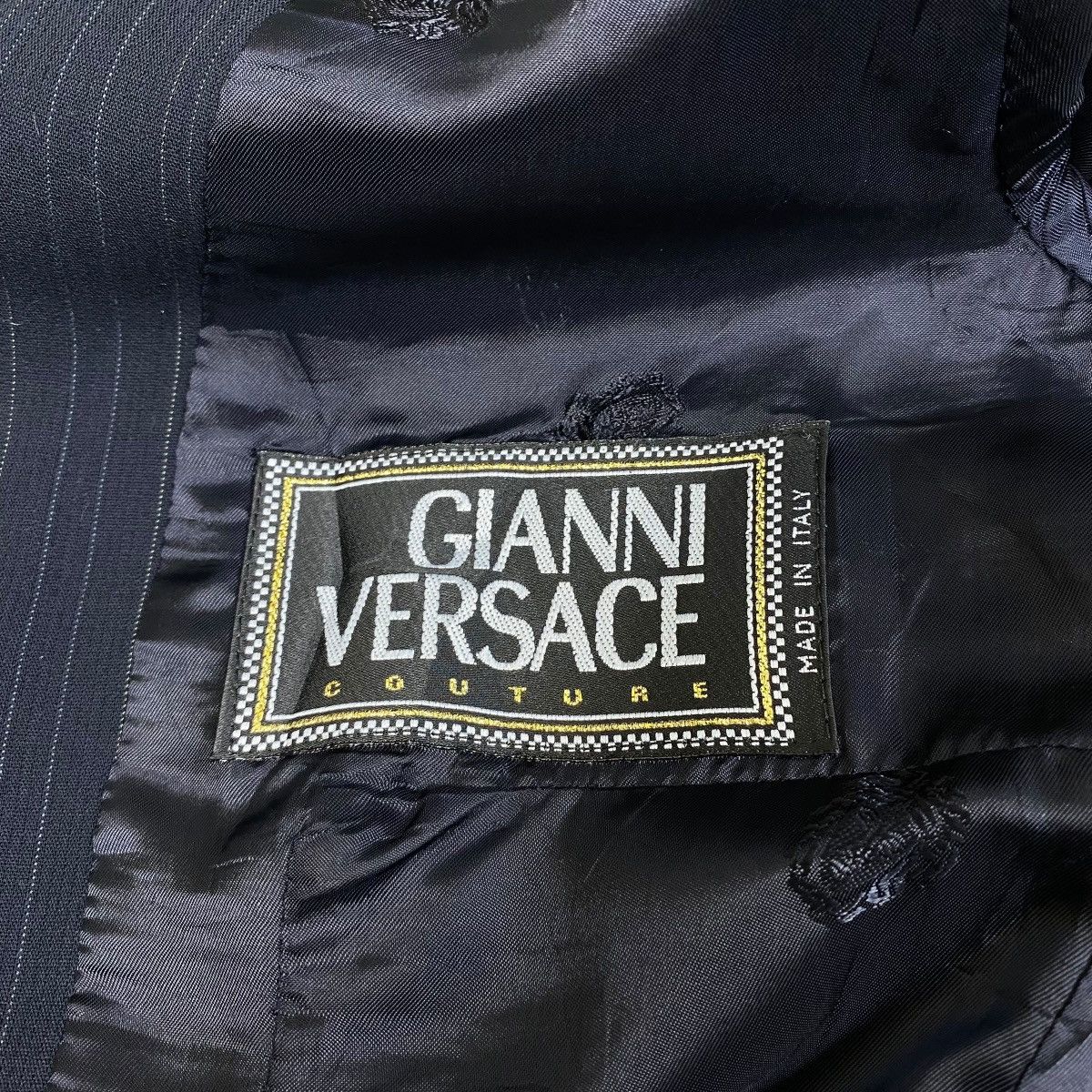Versace GIANNI VERSACE Couture Made In Italy Blazer Coat Jacket Size US M / EU 48-50 / 2 - 10 Thumbnail