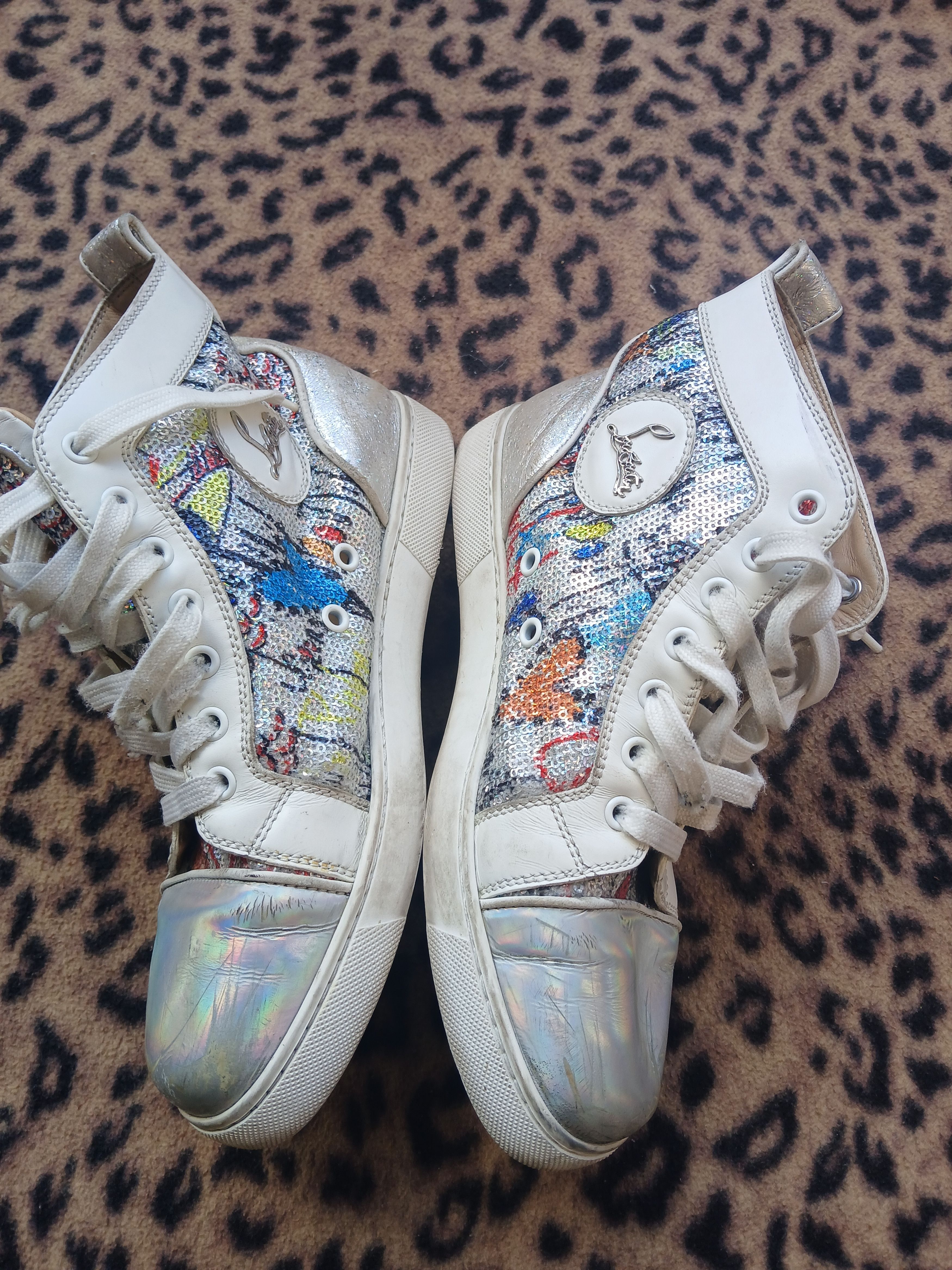 Christian Louboutin Christian louboutin hi top Size US 8 / IT 38 - 2 Thumbnail