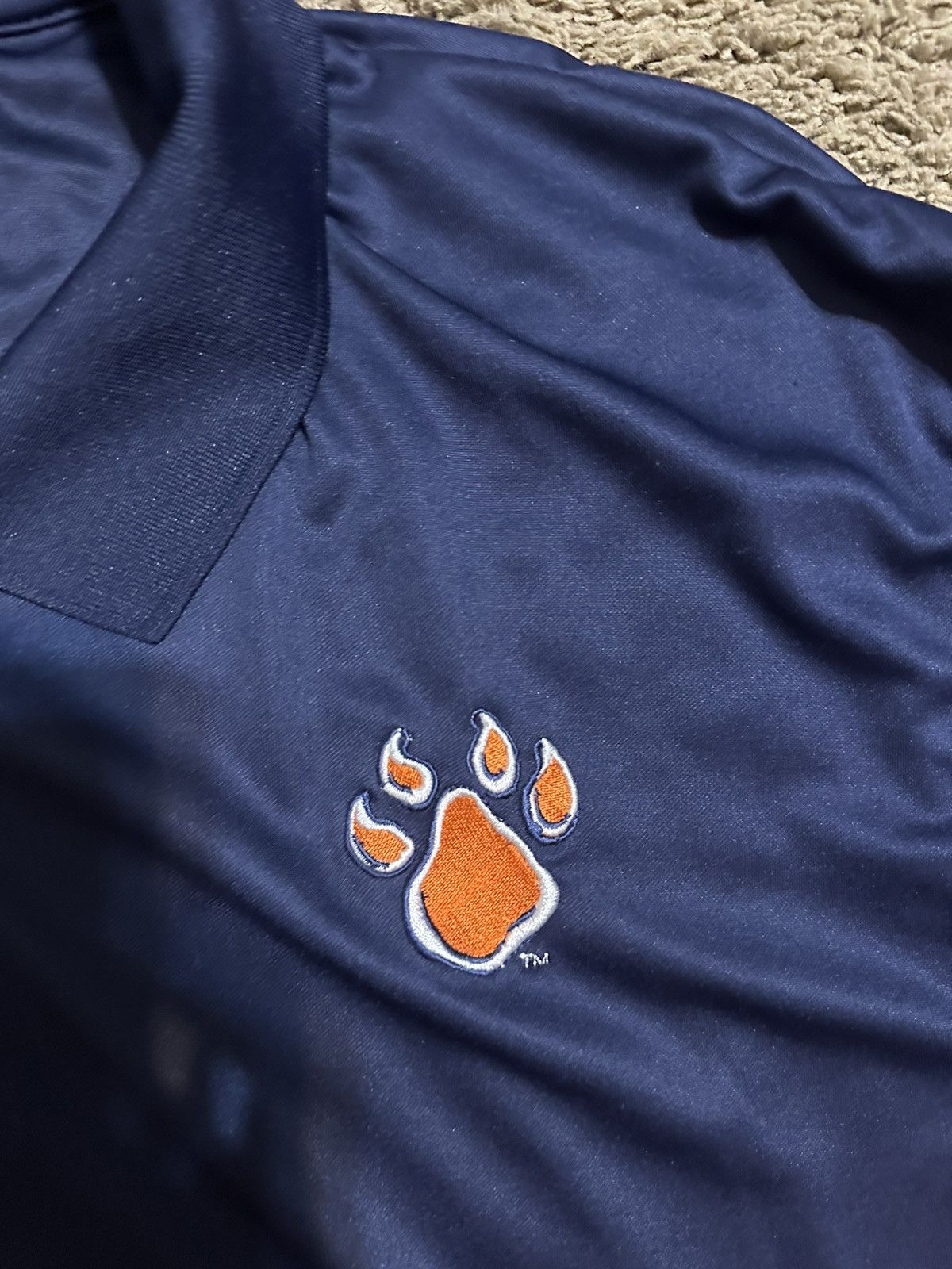NCAA Vintage NCAA Clemson Tigers polo shirt 00s size 3XL Size US XXL / EU 58 / 5 - 2 Thumbnail