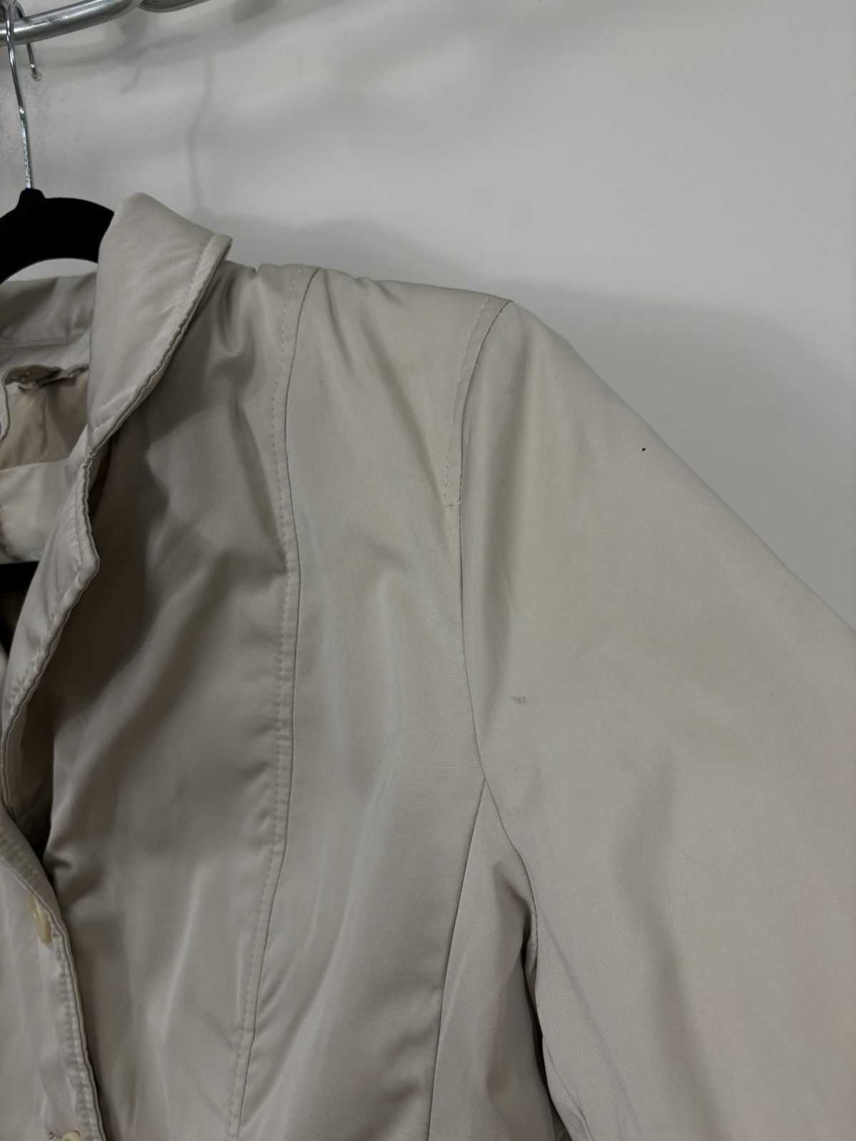 Max Mara Max Mara Beige Women’s Classic Luxury Jacket Size M / US 6-8 / IT 42-44 - 12 Thumbnail