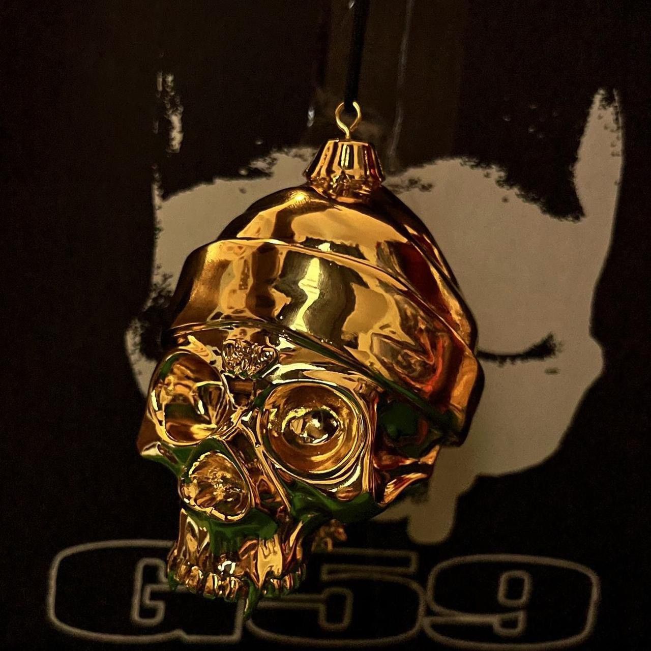 G59 Records G59 Skull ornament (Gold) Size ONE SIZE - 2 Thumbnail