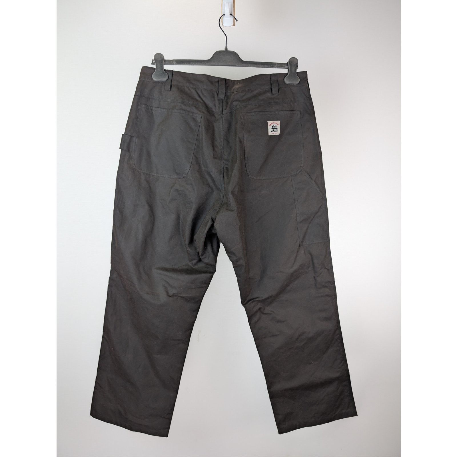 Bode o1rshd1 Waxed Cotton Knolly Brook Trousers in Brown Size US 38 / EU 54 - 10 Thumbnail