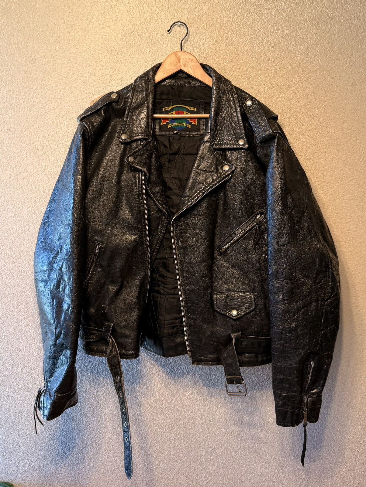Other Leather Perfecto Biker Jacket Size US XL / EU 56 / 4 - 1 Thumbnail