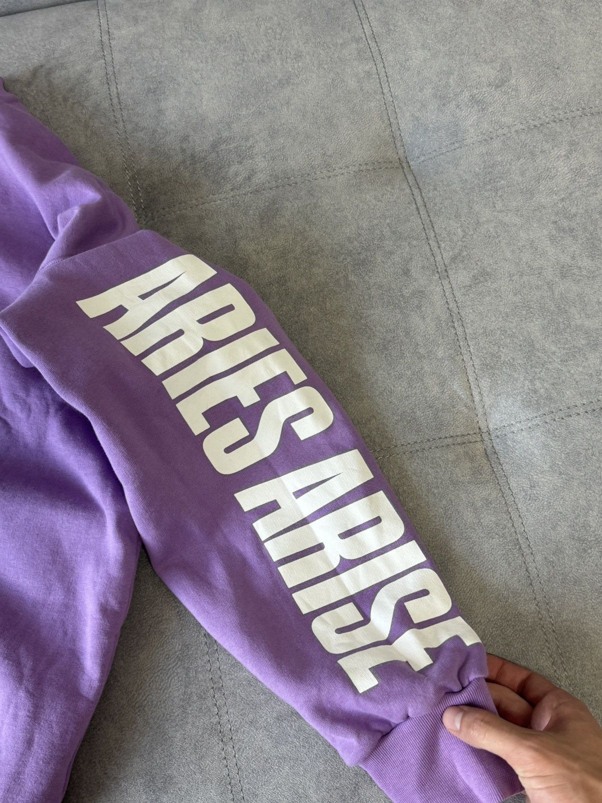 Aries Aries purple men’s sweatshirt size XL Italy brand Size US XL / EU 56 / 4 - 5 Thumbnail