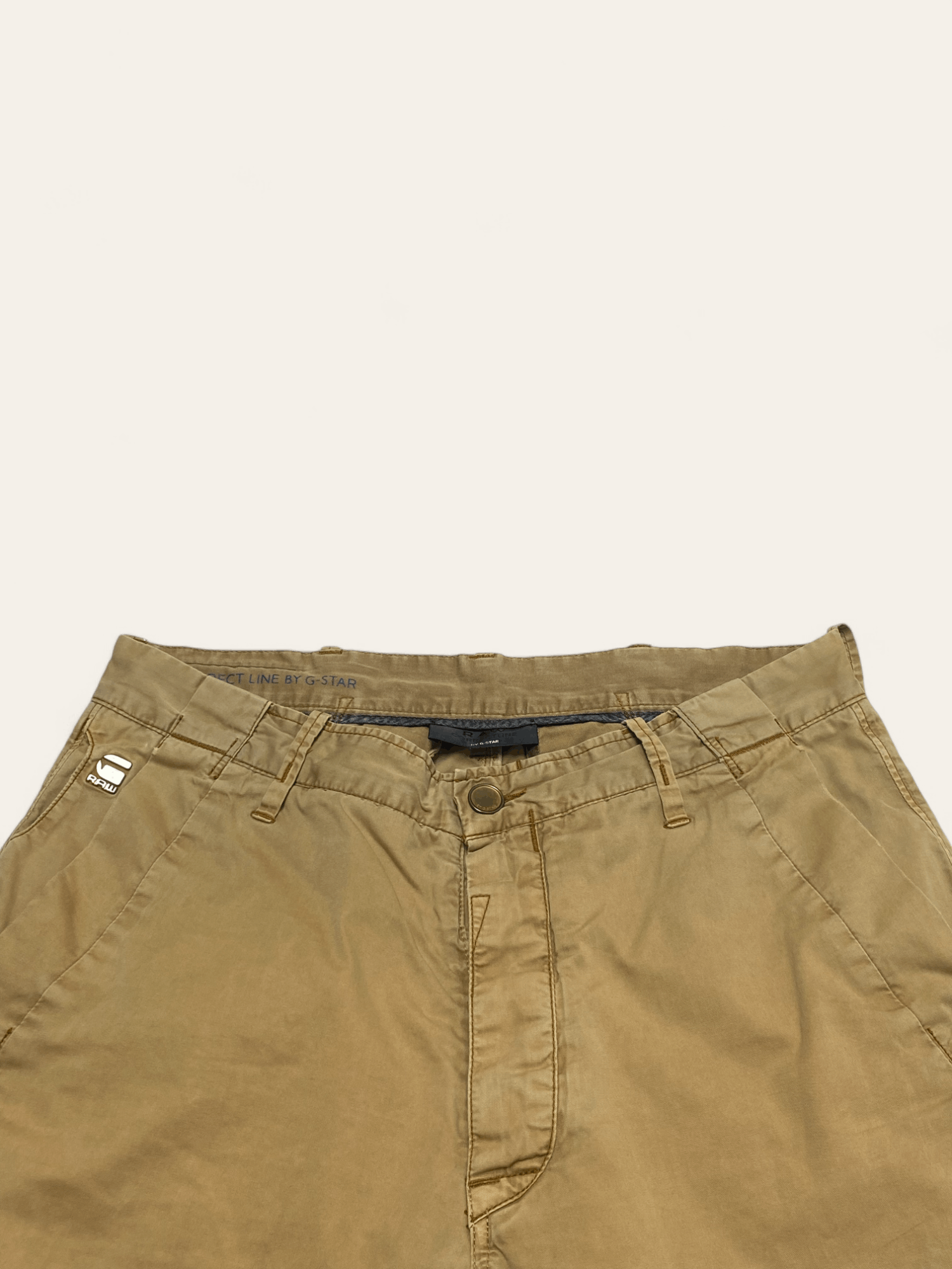 G-Star Vintage G STAR RAW Beige Pants Faded Y2k Size US 34 / EU 50 - 5 Thumbnail