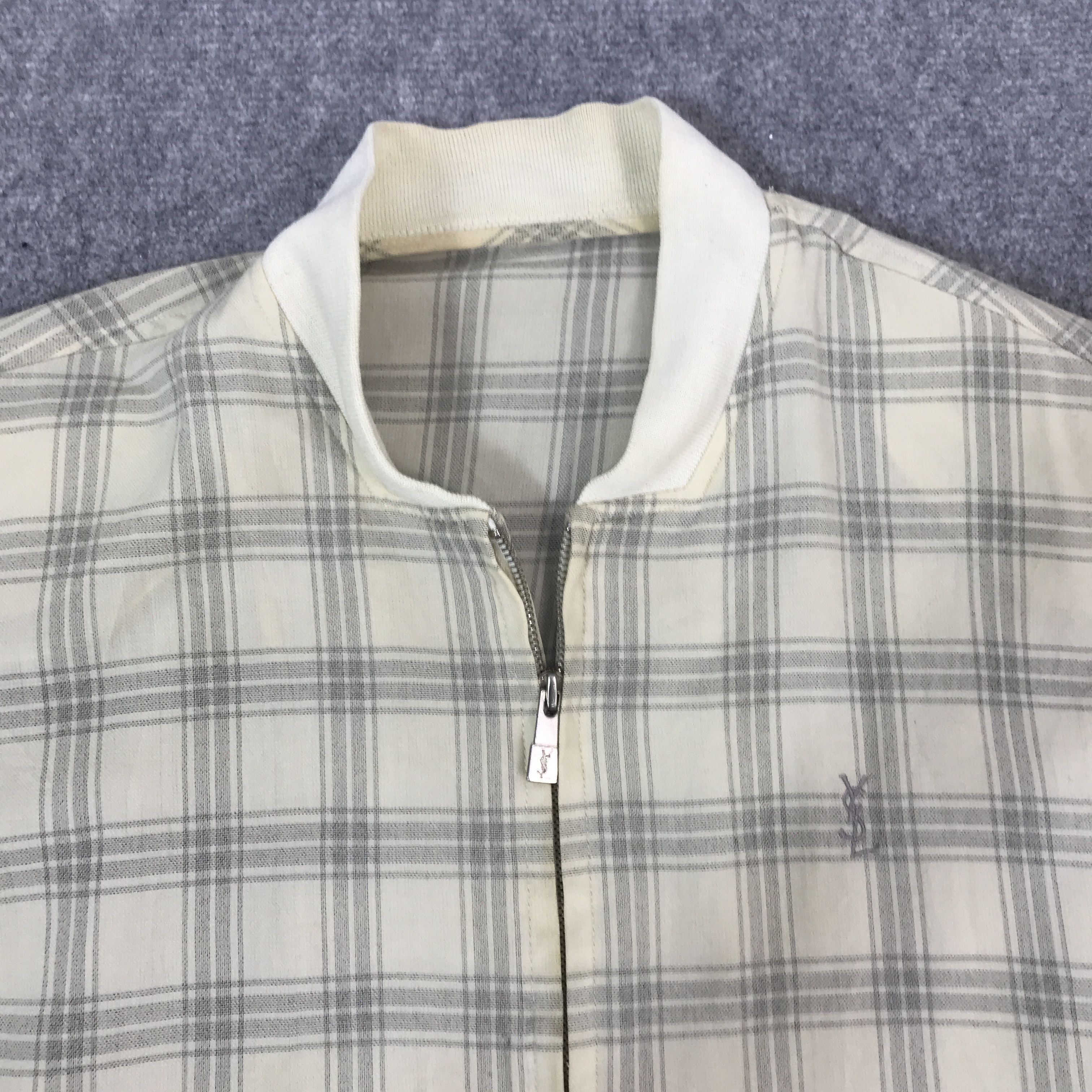 Designer × Yves Saint Laurent Yves Saint Laurent Zipper Jacket Size US L / EU 52-54 / 3 - 7 Thumbnail