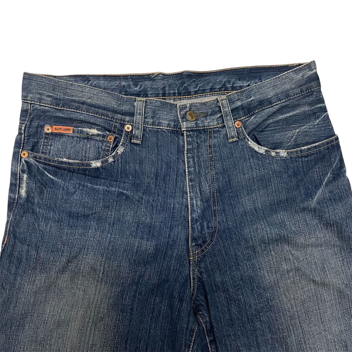 Japanese Brand × Polo Ralph Lauren × Vintage Vintage polo ralph lauren big number Tag 67 denim Size US 34 / EU 50 - 5 Thumbnail