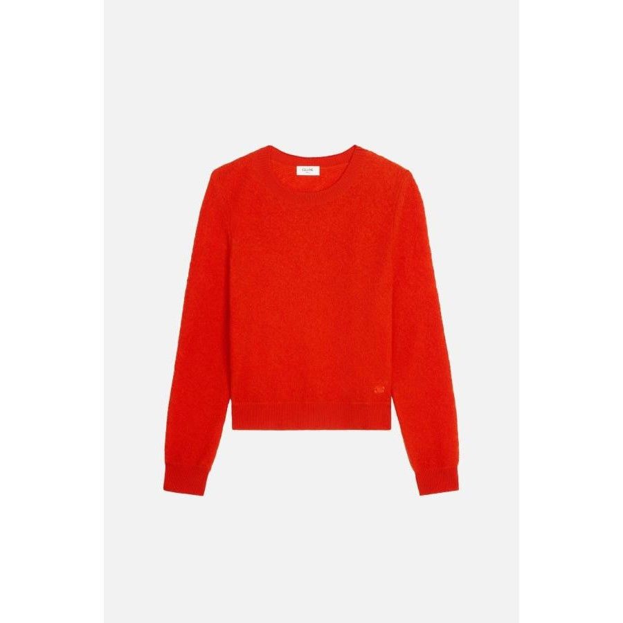 Celine CELINE Crewneck Red Wool Sweater New & Authentic (Men's size Size US S / EU 44-46 / 1 - 1 Preview