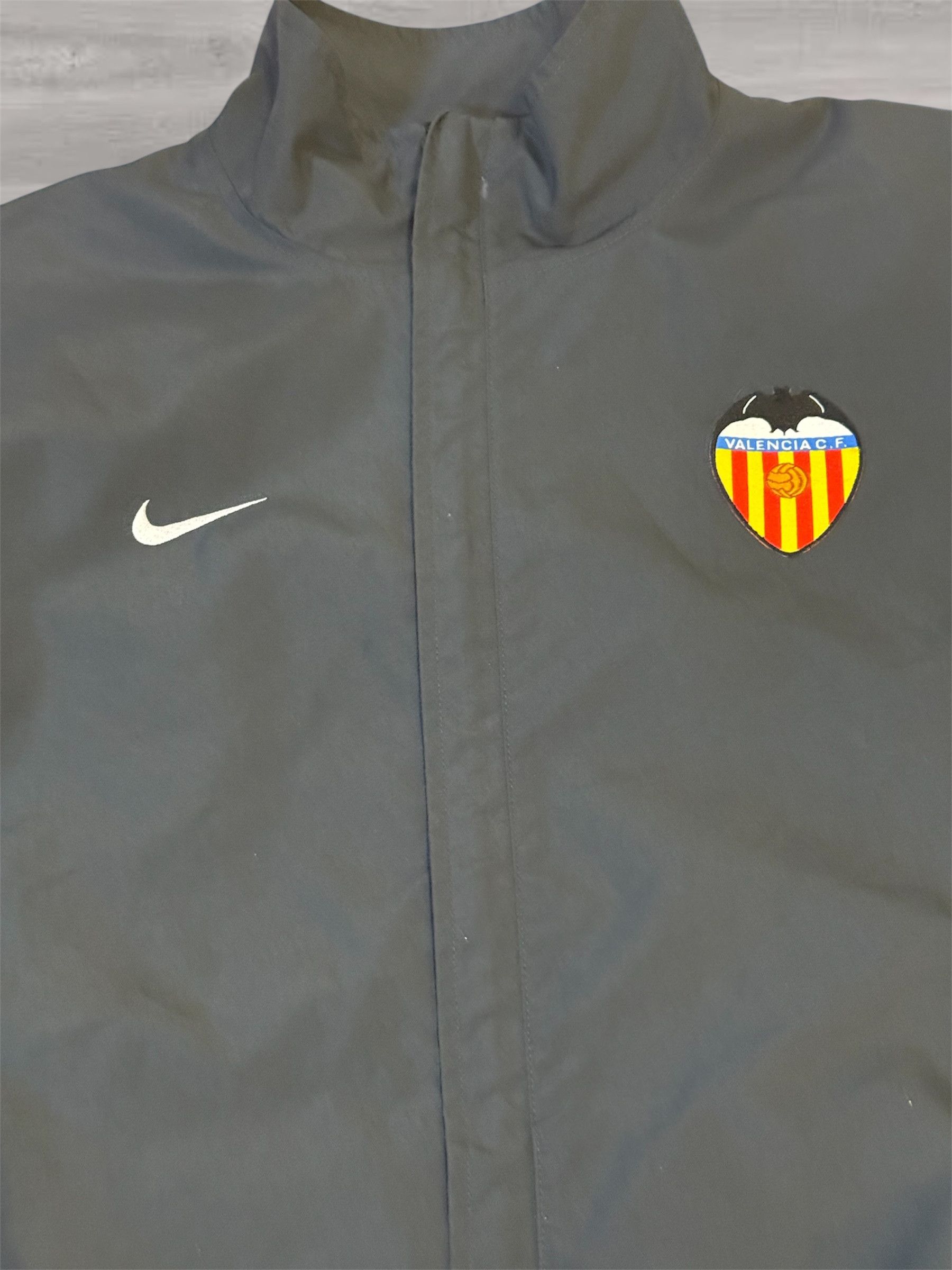 Nike Fc Valencia 2003/04 Track Jacket Size US M / EU 48-50 / 2 - 3 Thumbnail