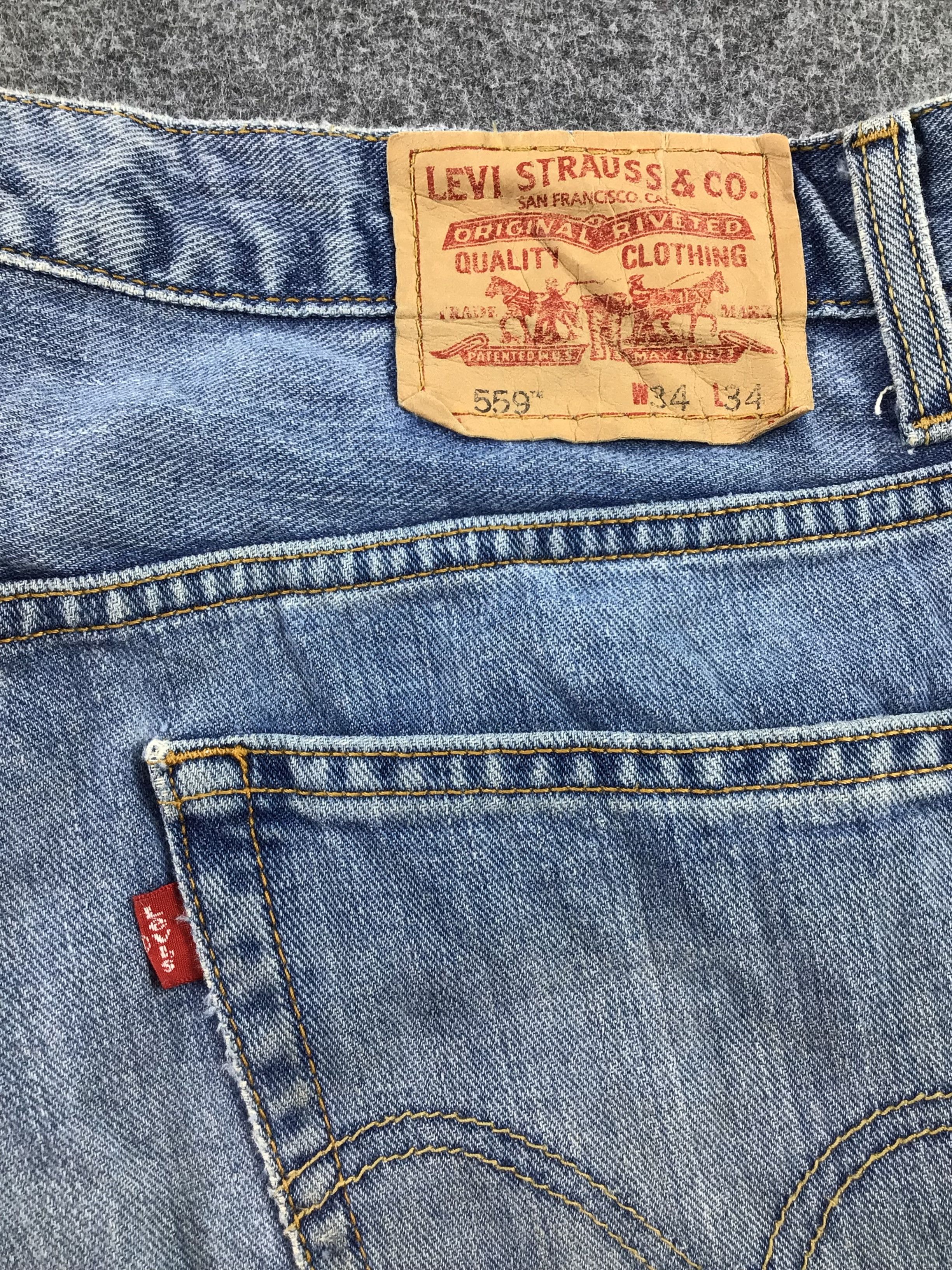 Levi's Vintage Levis 559 Jeans-J892 Size US 35 - 5 Thumbnail