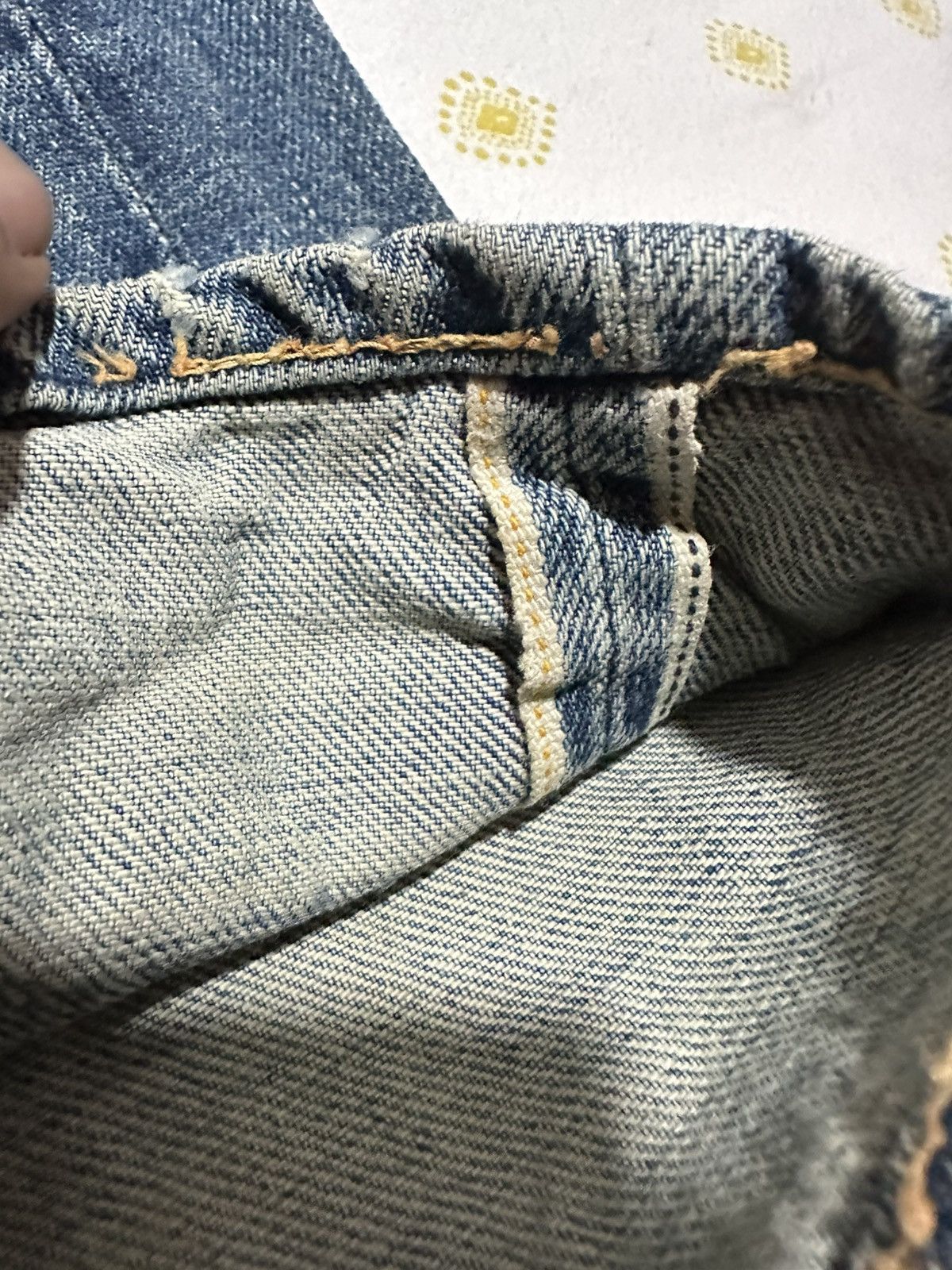Evisu Evisu Daicot distressed seleved denim pants Size US 28 / EU 44 - 8 Thumbnail