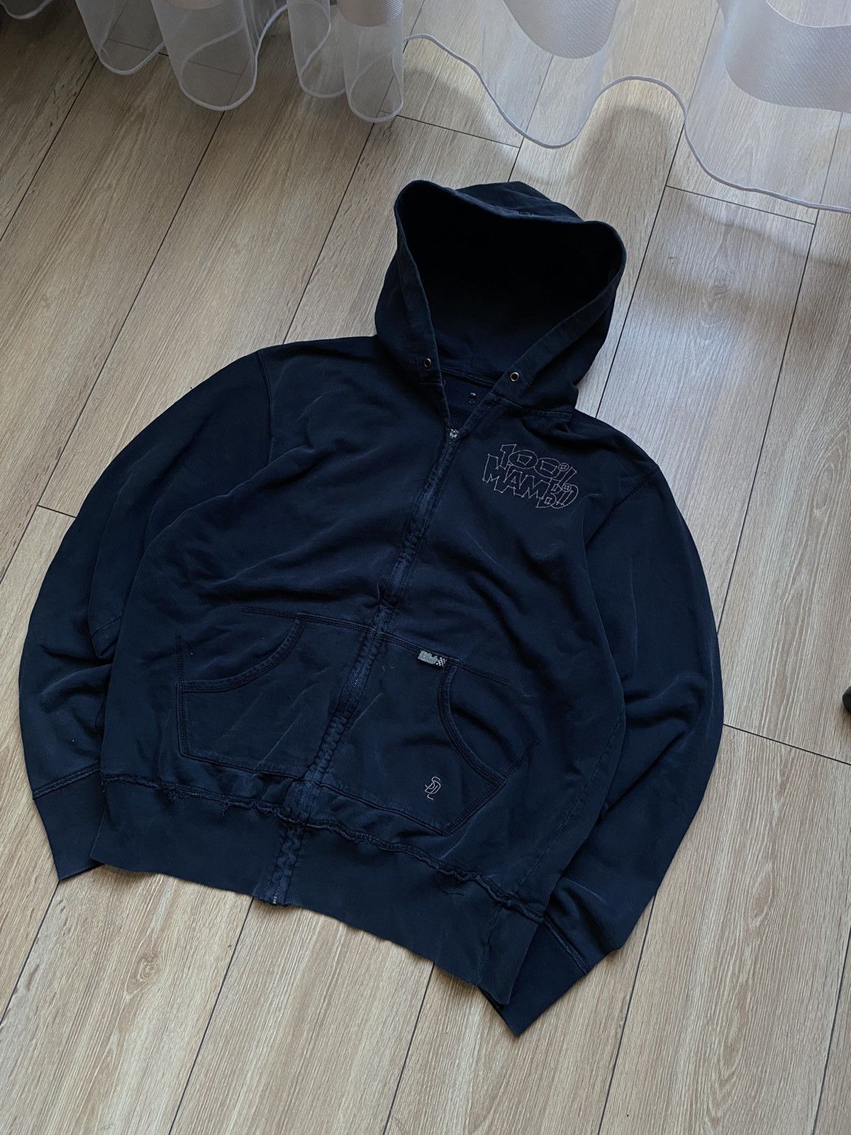 Mambo Vintage Mambo Zip Up Surf Black Hoodie Size US M / EU 48-50 / 2 - 2 Thumbnail