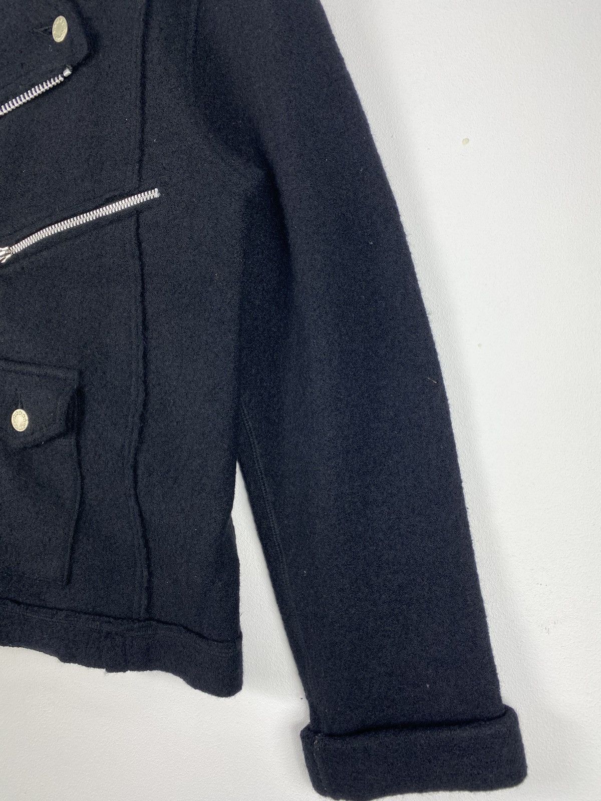 Issey Miyake Vintage Cabane de Zucca Issey Miyake Double Collar Jacket Size US XS / EU 42 / 0 - 3 Thumbnail