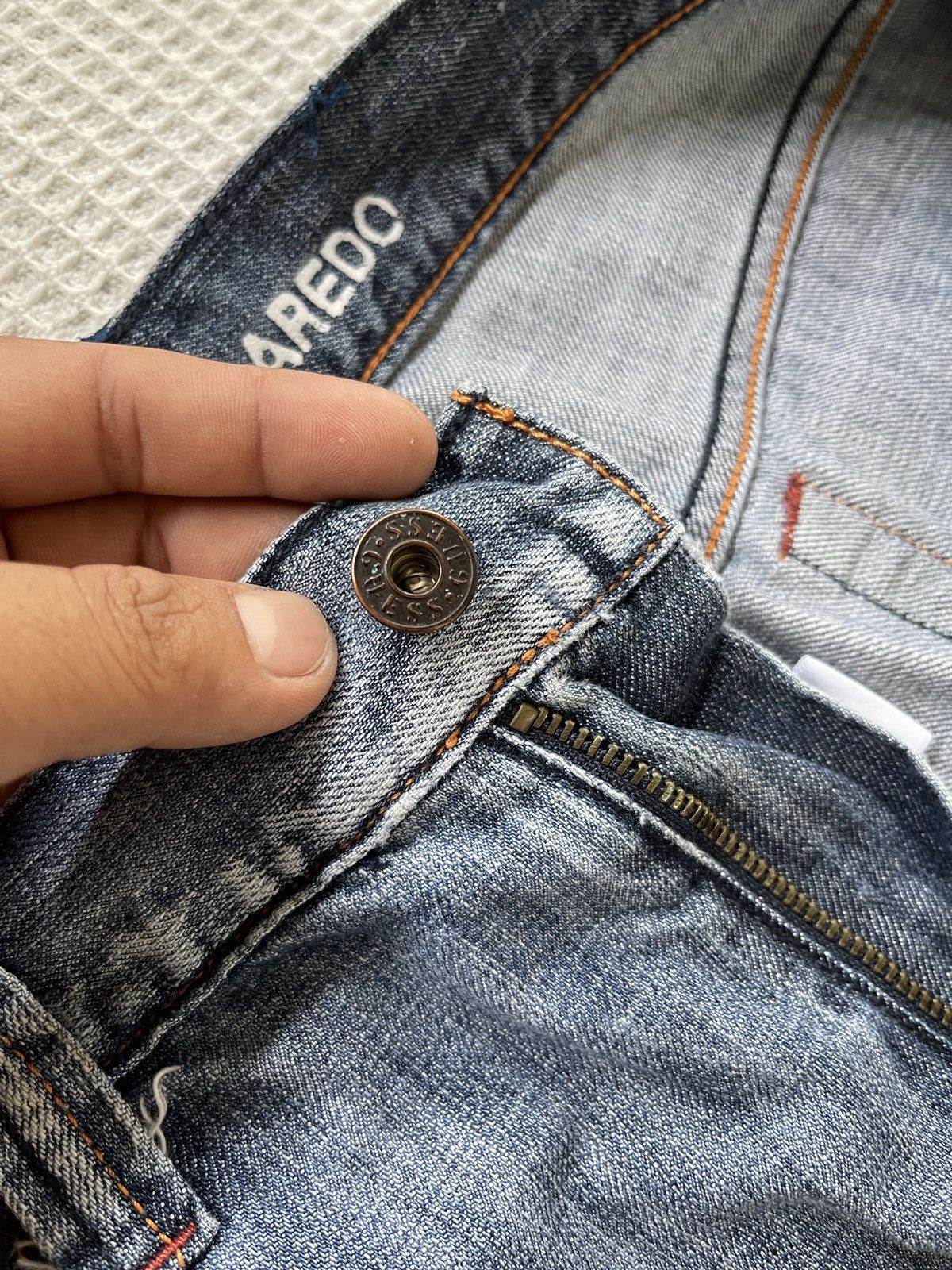 Guess Rare🔥Vintage GUESS Flared Bootcut Jeans Size US 36 / EU 52 - 8 Thumbnail