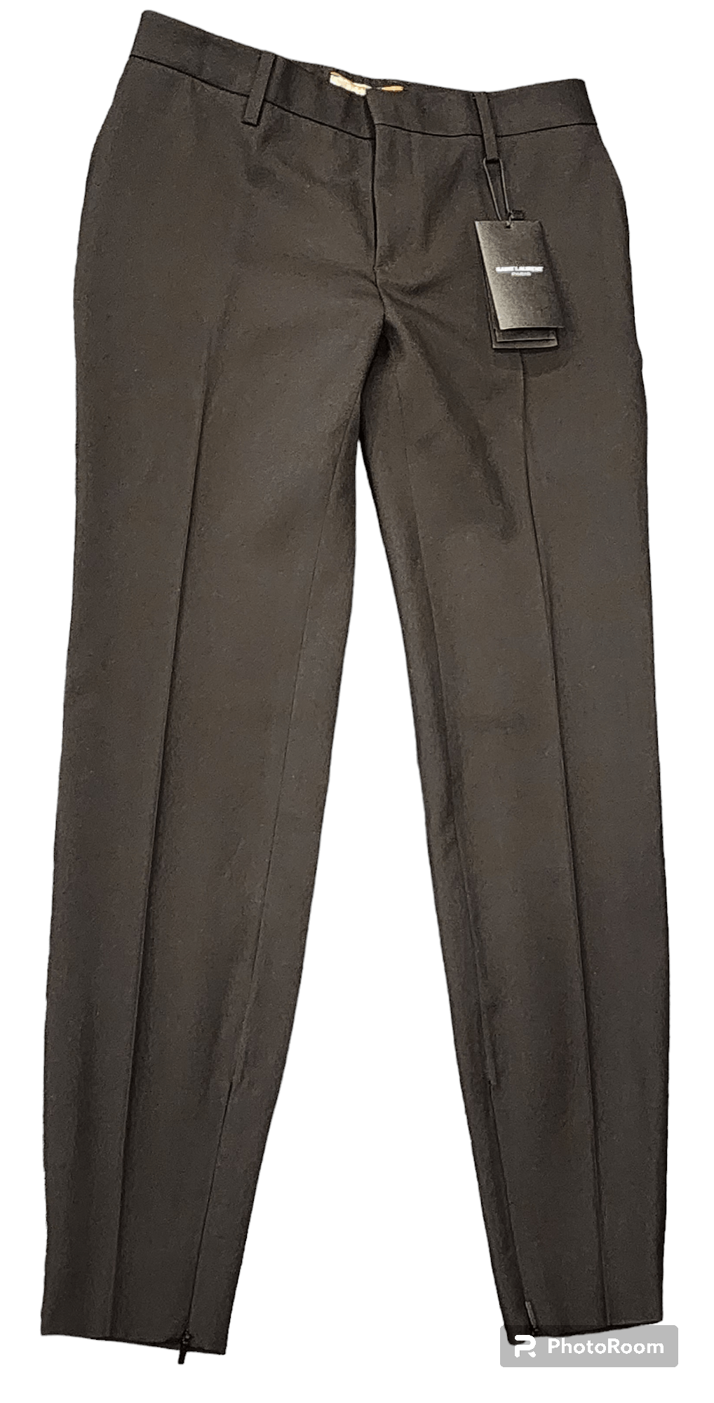 image of Saint Laurent Paris NWT Fr36/xs Wool Skinny Legging Pant New in Black, Women's (Size 26)