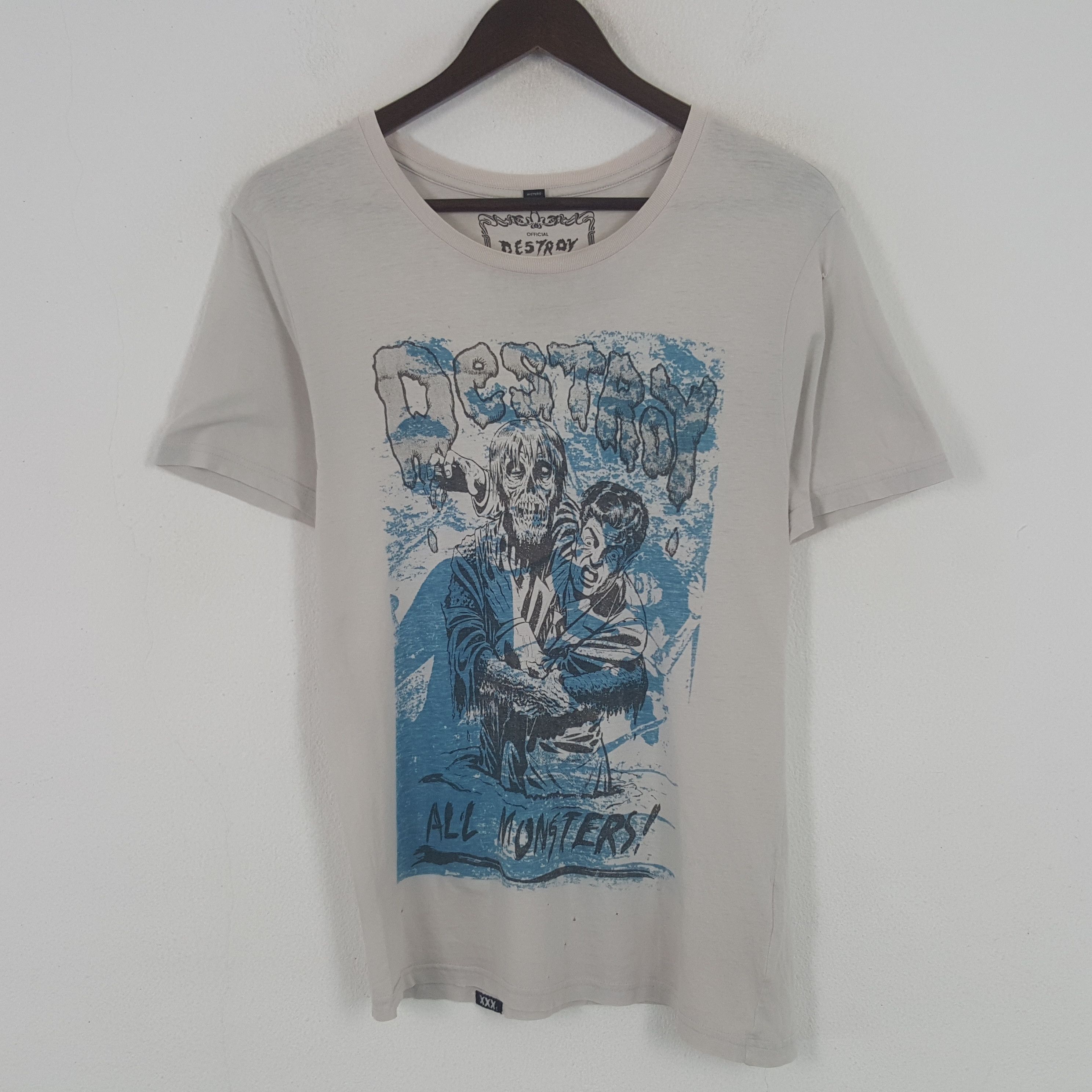 Hysteric Glamour × Vintage Vintage Hysteric Glamour Destroys All Monsters Tshirt Size US XS / EU 42 / 0 - 1 Thumbnail
