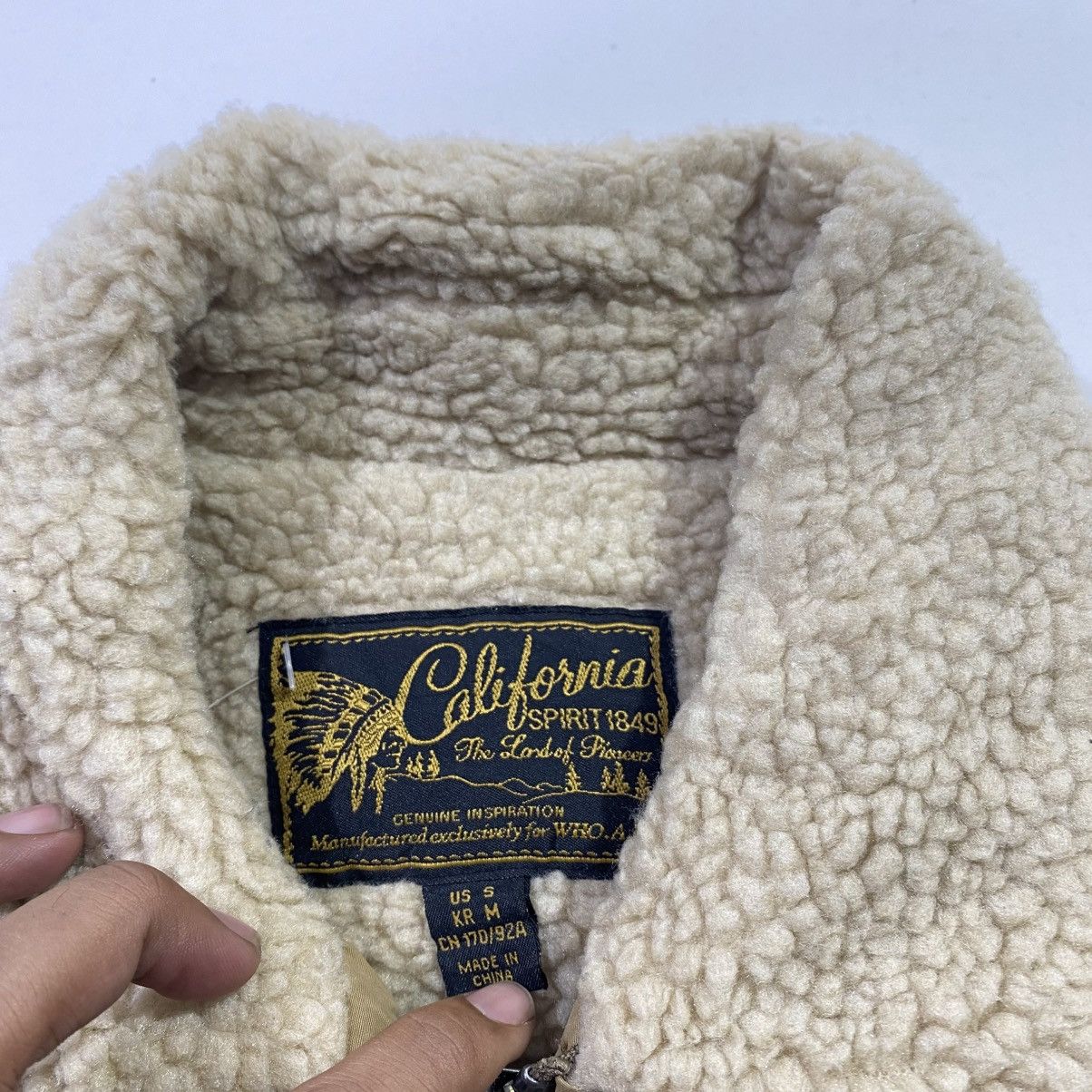 Who A.U. Who AU Sherpa Denim Jacket Size US M / EU 48-50 / 2 - 3 Thumbnail