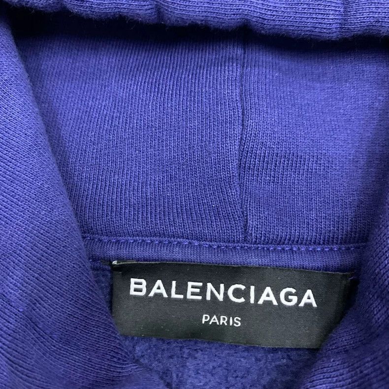 Balenciaga Balenciaga Blue Coca-Cola wave hoodie sweatshirt Size US S / EU 44-46 / 1 - 5 Thumbnail