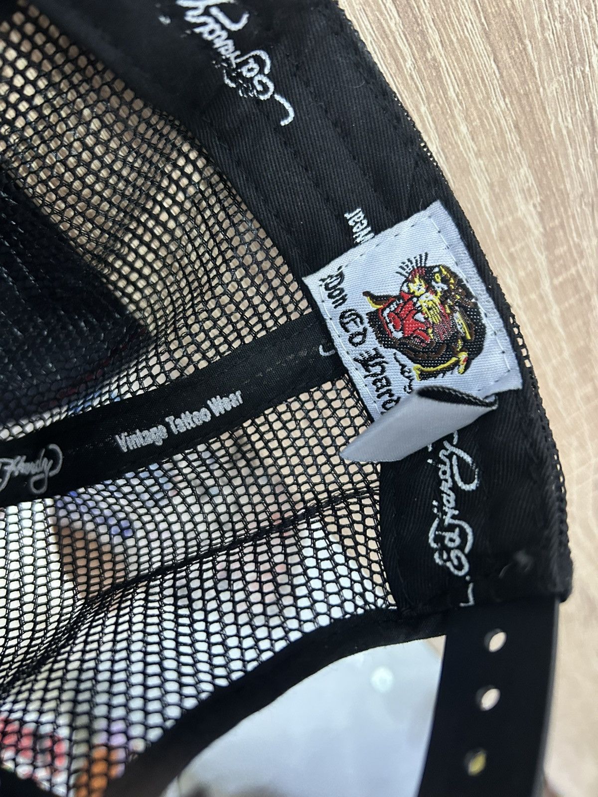 Ed Hardy Ed hardy Baby Devil Trucker Hat Size ONE SIZE - 4 Thumbnail