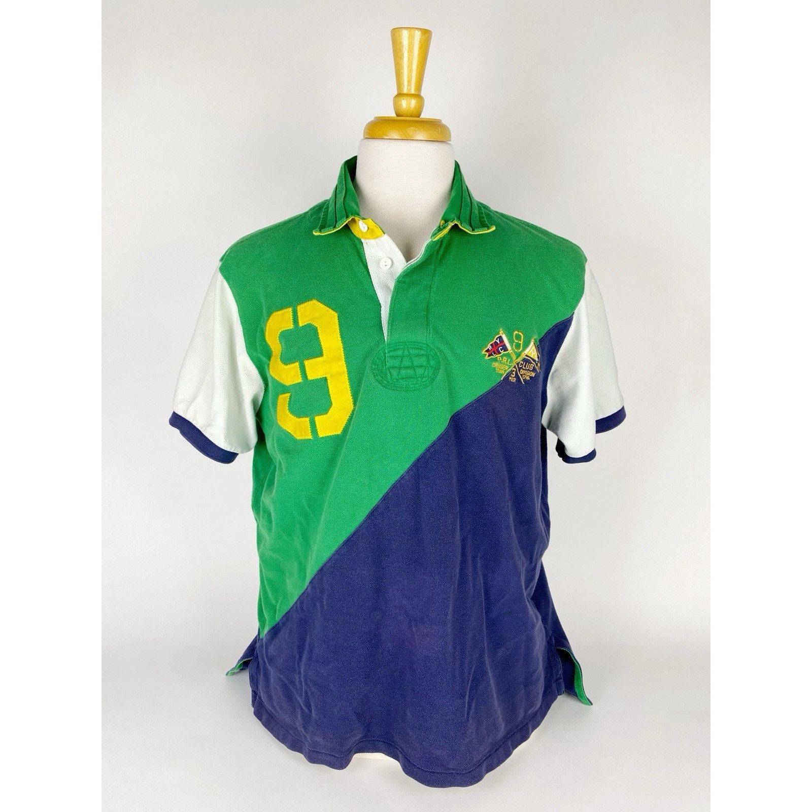 Ralph Lauren Polo Ralph Lauren Men’s Two Toned Rugby Polo Shirt Sz XL Size US XL / EU 56 / 4 - 1 Thumbnail