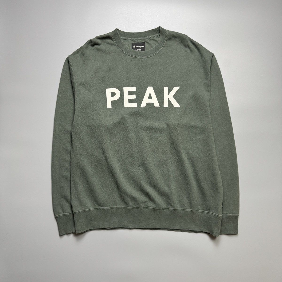 Snow Peak Snow Peak X Journal Standard - Army Green Sweatshirt Size US S / EU 44-46 / 1 - 2 Thumbnail