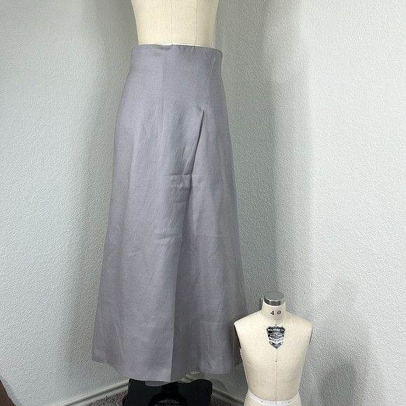 Japanese Brand VTG Japanese Deadstock Element Rule Co Pleat Silk Maxi Eveni Size 27" / US 4 / IT 40 - 1 Thumbnail