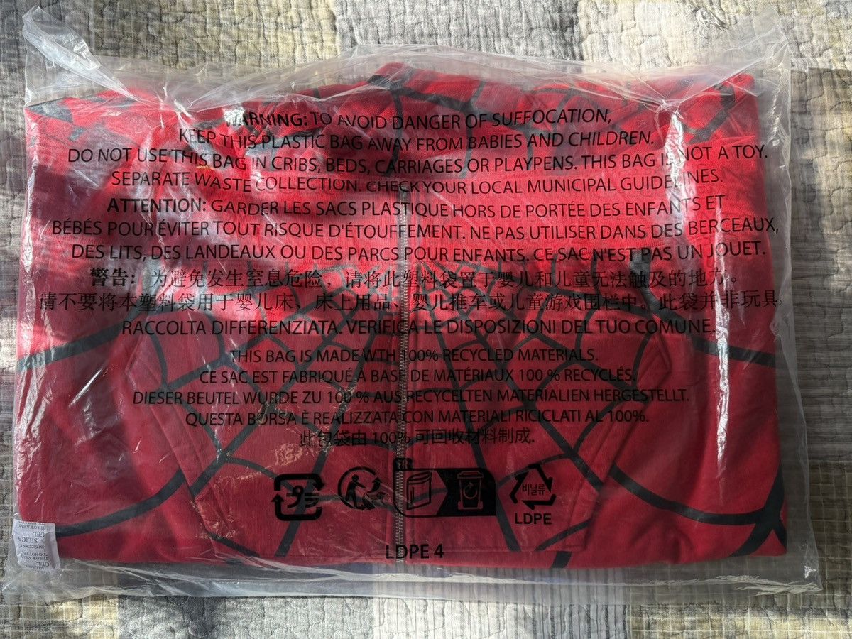 Supreme × Vanson Leathers Supreme Vanson Leathers Spider-Man Zip Up Hooded Sweatshirt Size US XXL / EU 58 / 5 - 2 Thumbnail