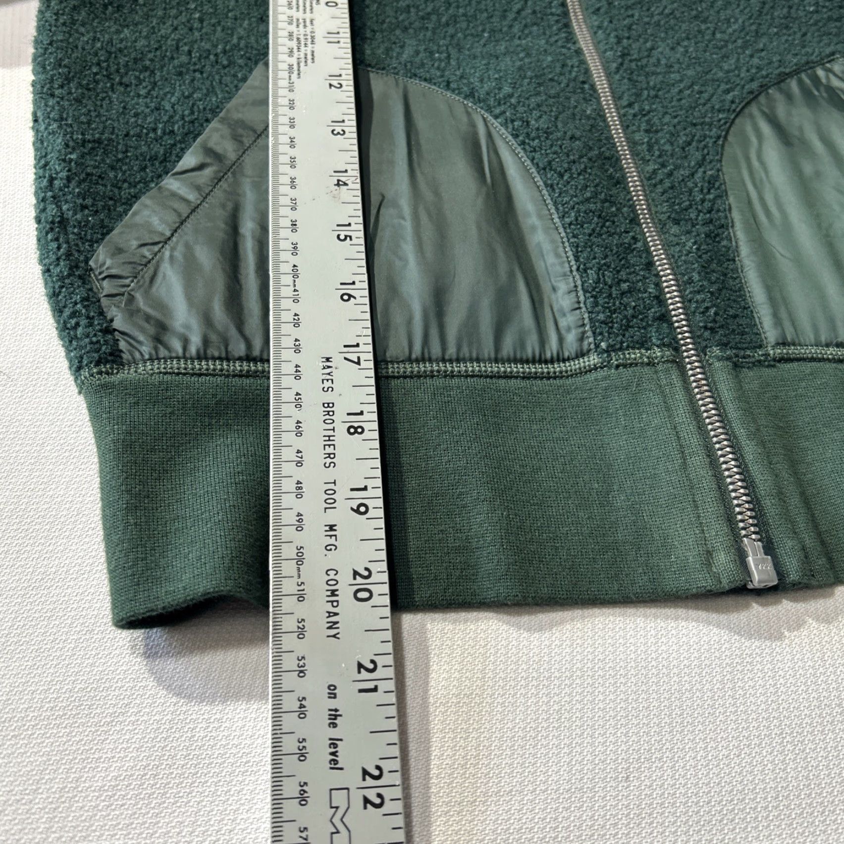 Lululemon Lululemon So Sherpa Crop Bomber Jacket Women Size 4 Green Full Zip Wool Blend, Cropped, Pockets, High Neck, Athleisure, 100% Polyester Lining Size S / US 4 / IT 40 - 7 Thumbnail