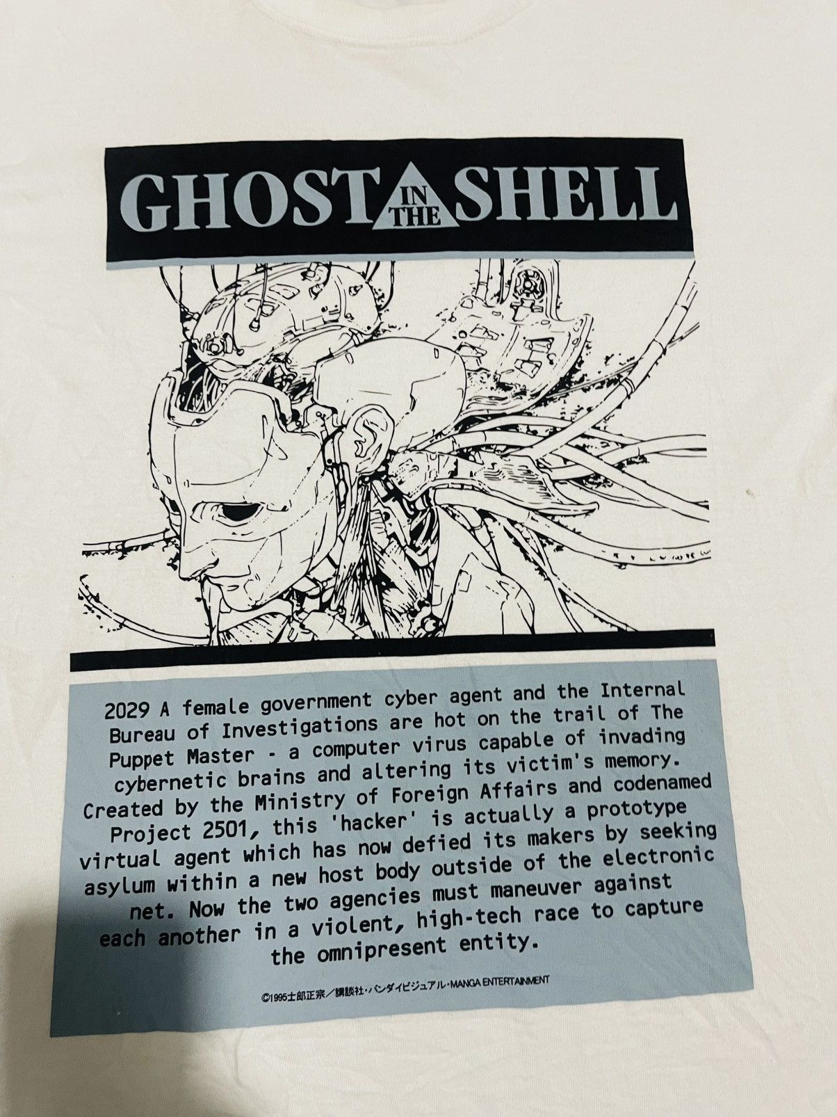 Anime ANIME GHOST IN THE SHELL Size US L / EU 52-54 / 3 - 2 Thumbnail
