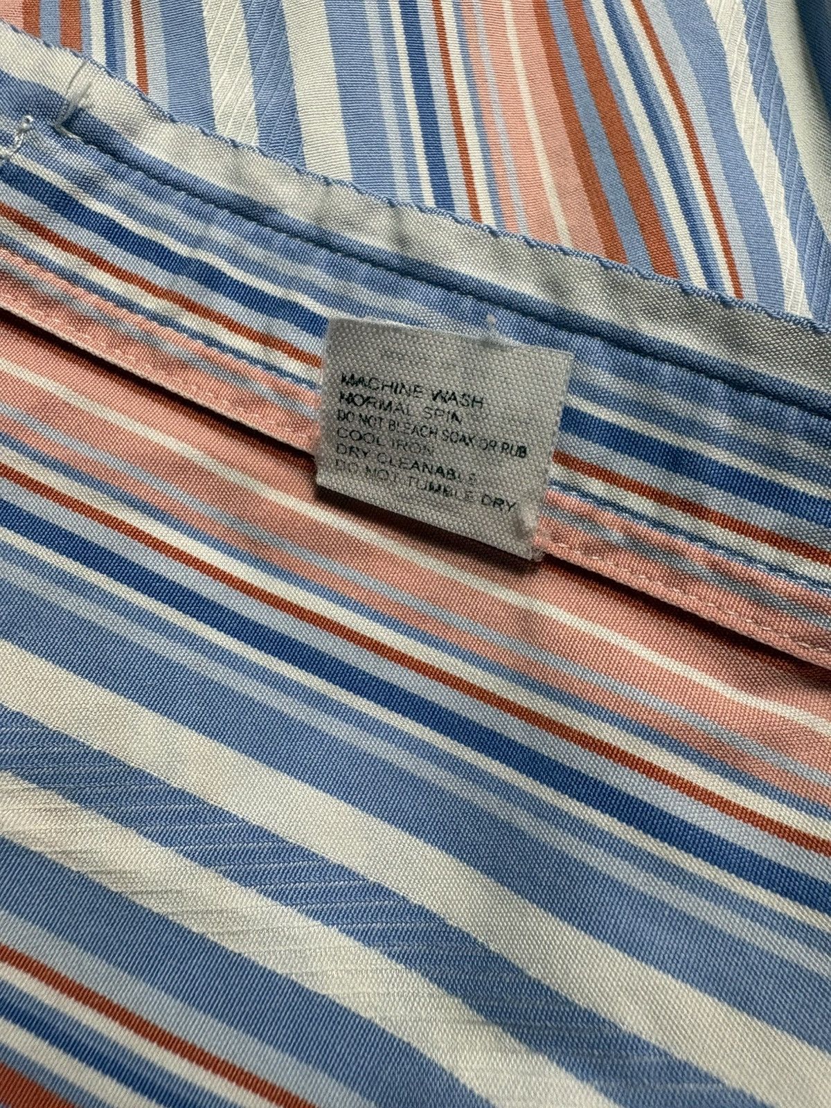 Etro Etro Milano Men's Multicolor Striped Shirt Short Sleeve Size US M / EU 48-50 / 2 - 14 Thumbnail