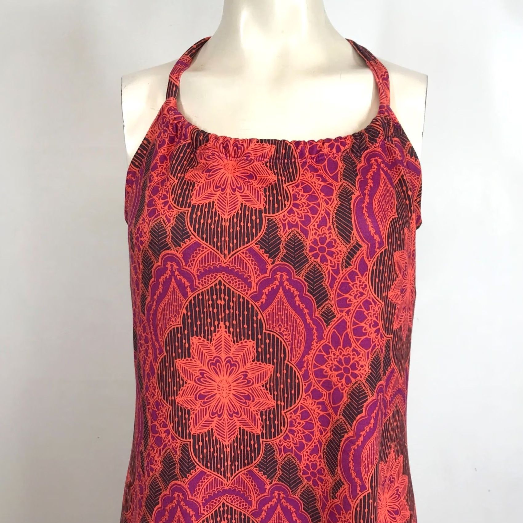 Prana PRANA - Womens S/M - Multicolor SleeveLESS Shelf Bra Strap Dress Size S / US 4 / IT 40 - 2 Thumbnail