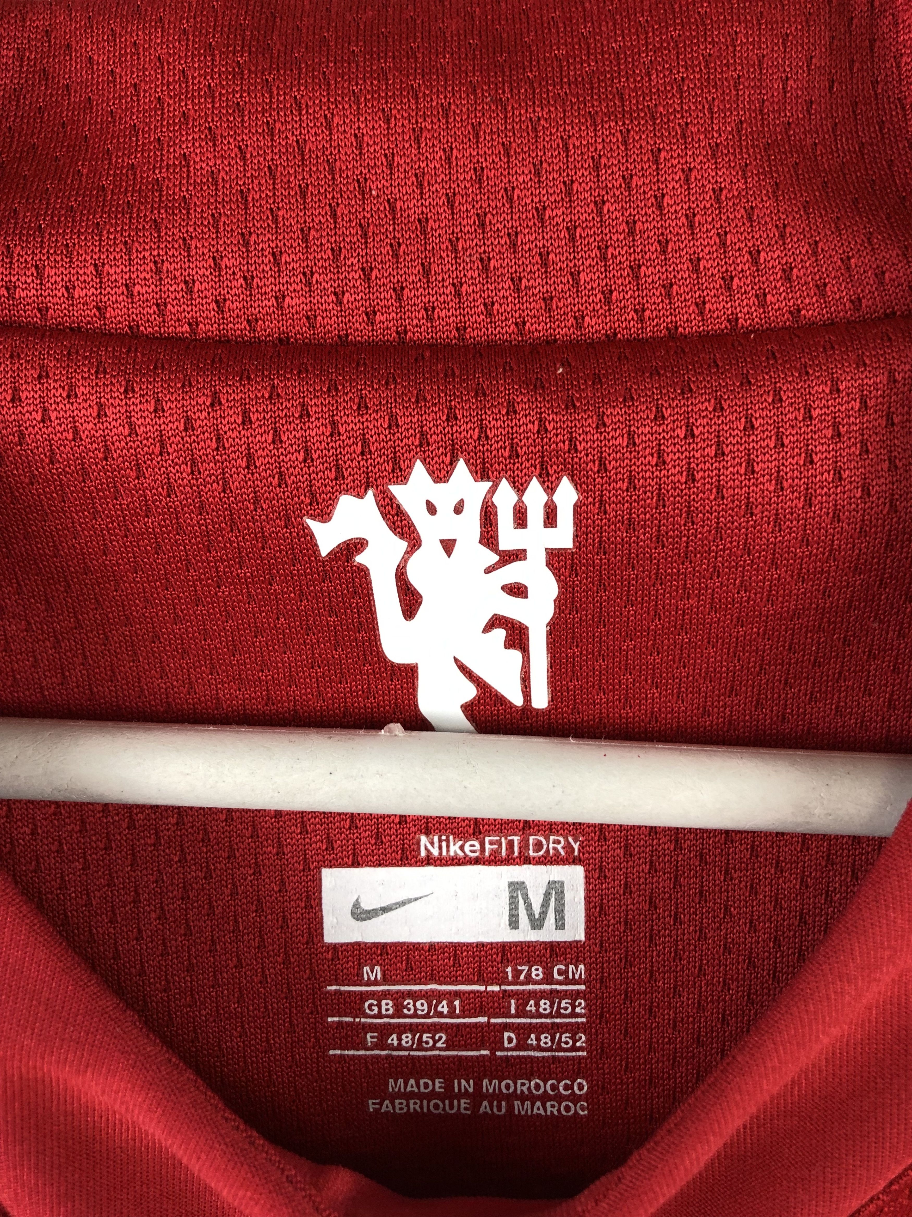 Manchester United football shirt 2007 #10 Rooney Nike Jersey