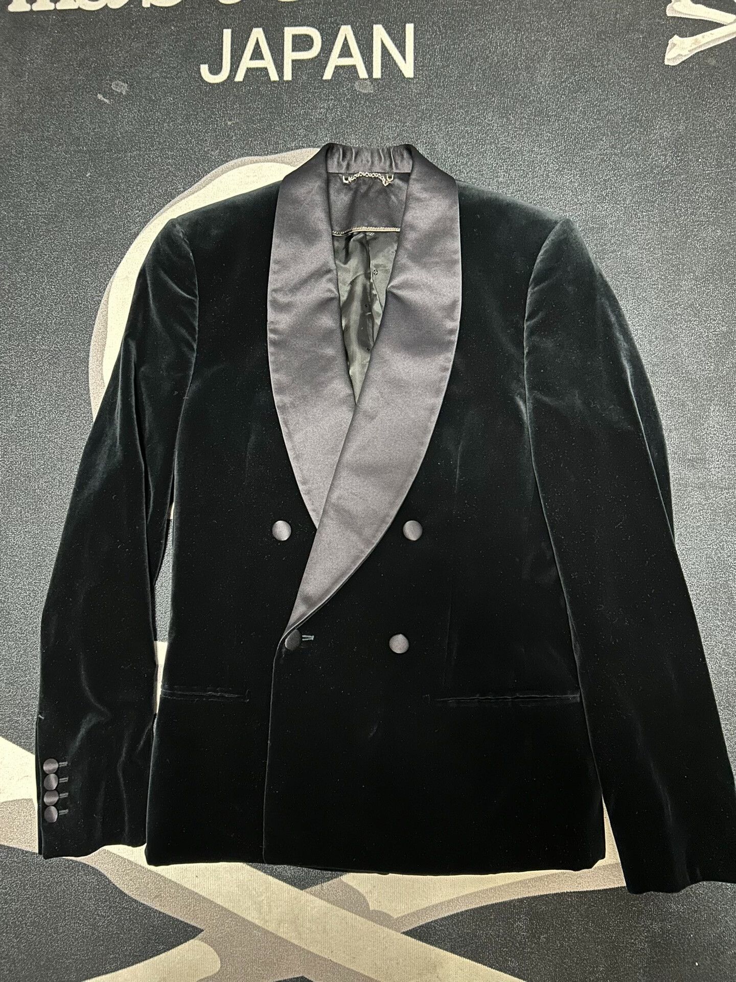 Louis Vuitton Louis Vuitton Velvet Double-Breasted Jacket Size US S / EU 44-46 / 1 - 1 Thumbnail