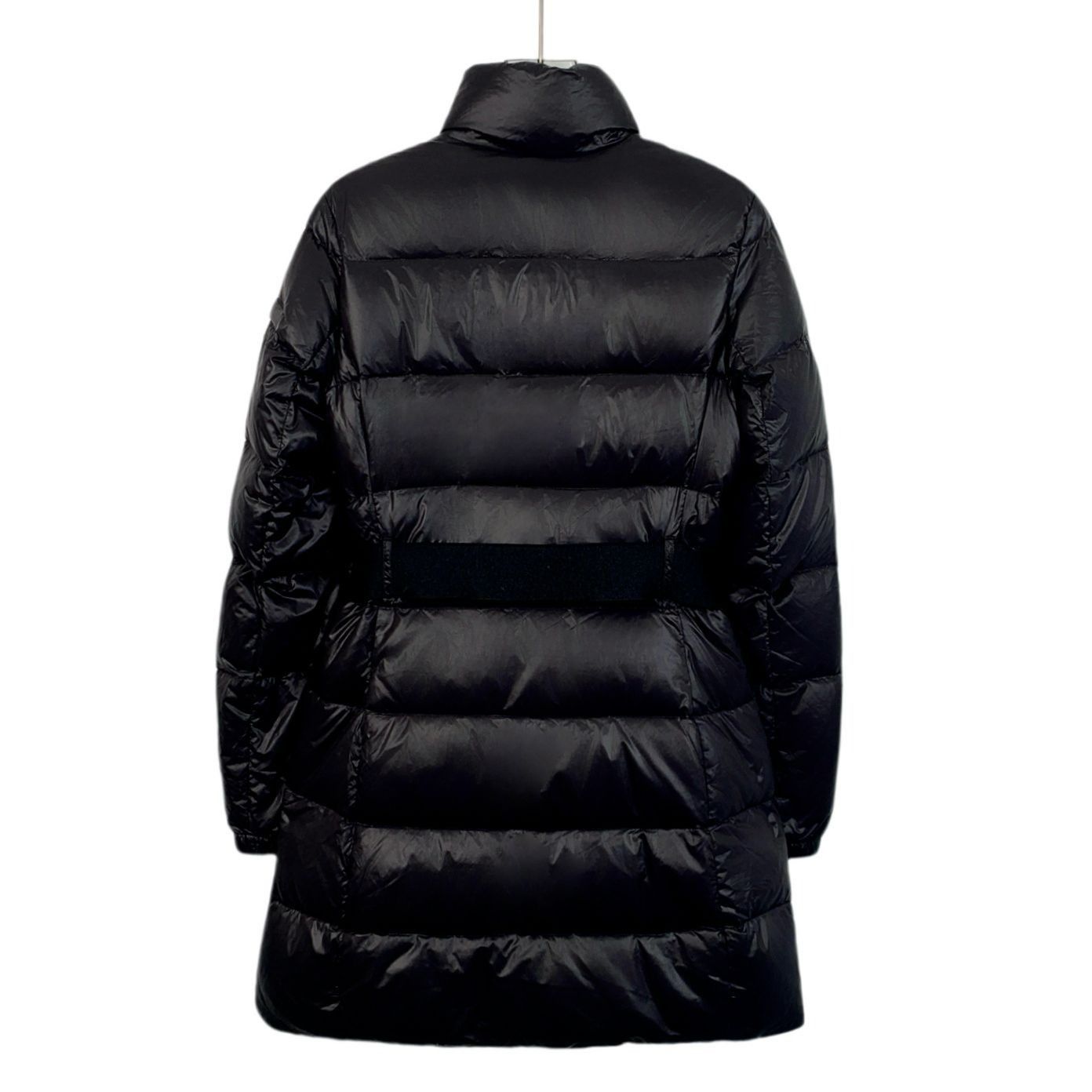 Prada Prada Womens Black Belted Down Puffer Jacket Size S Quilted Size S / US 4 / IT 40 - 8 Thumbnail