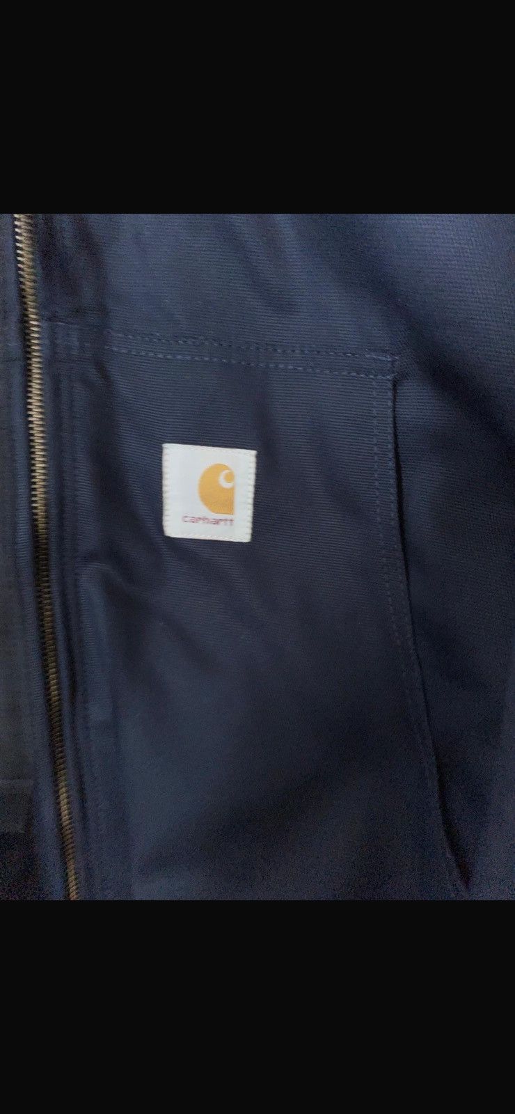 Carhartt Large Bomber Carhartt Navy Rework Jacket Size US L / EU 52-54 / 3 - 2 Thumbnail
