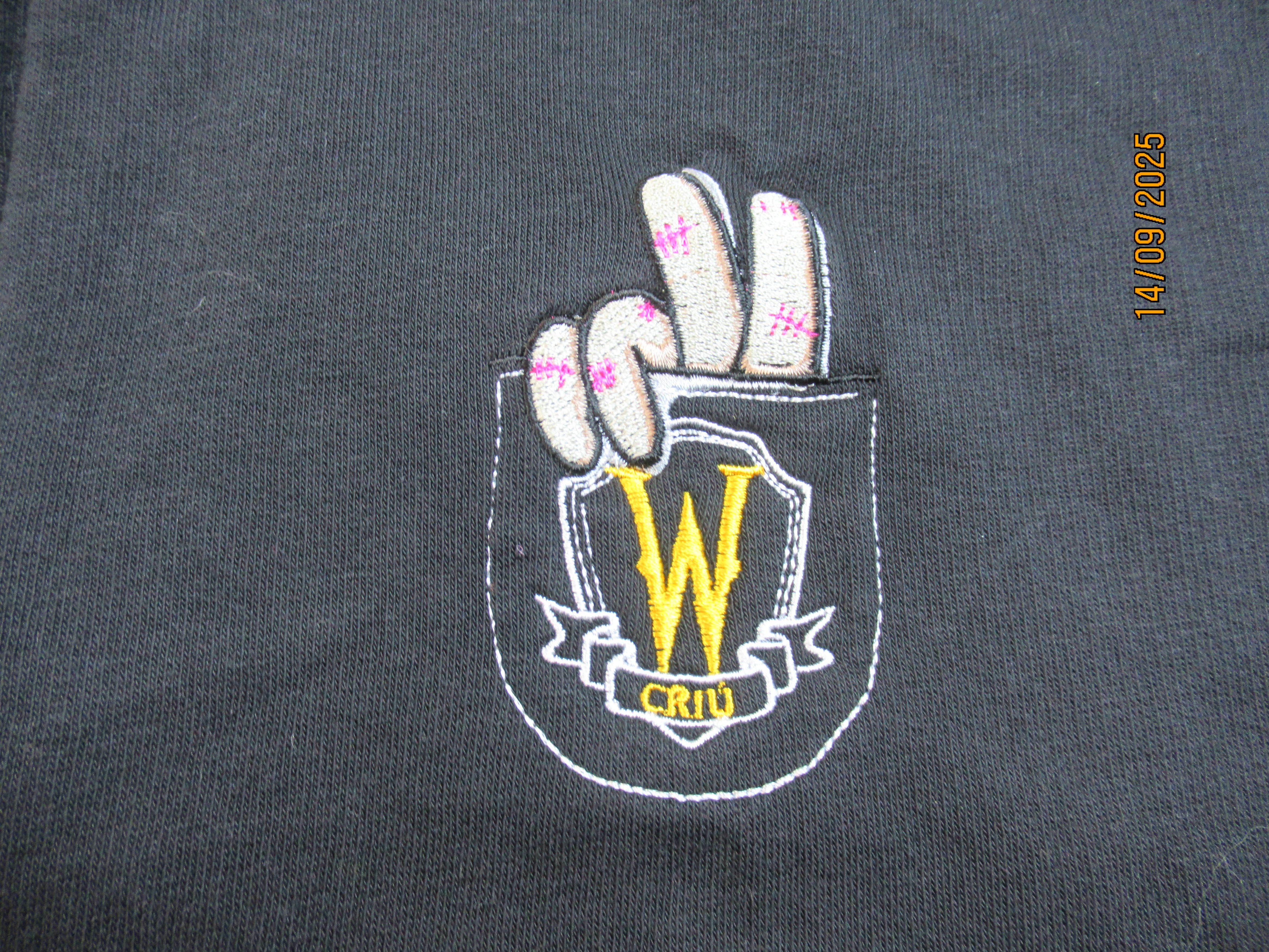 Other TV series "Wednesday" 2 black sweatshirt Size US XXL / EU 58 / 5 - 2 Thumbnail