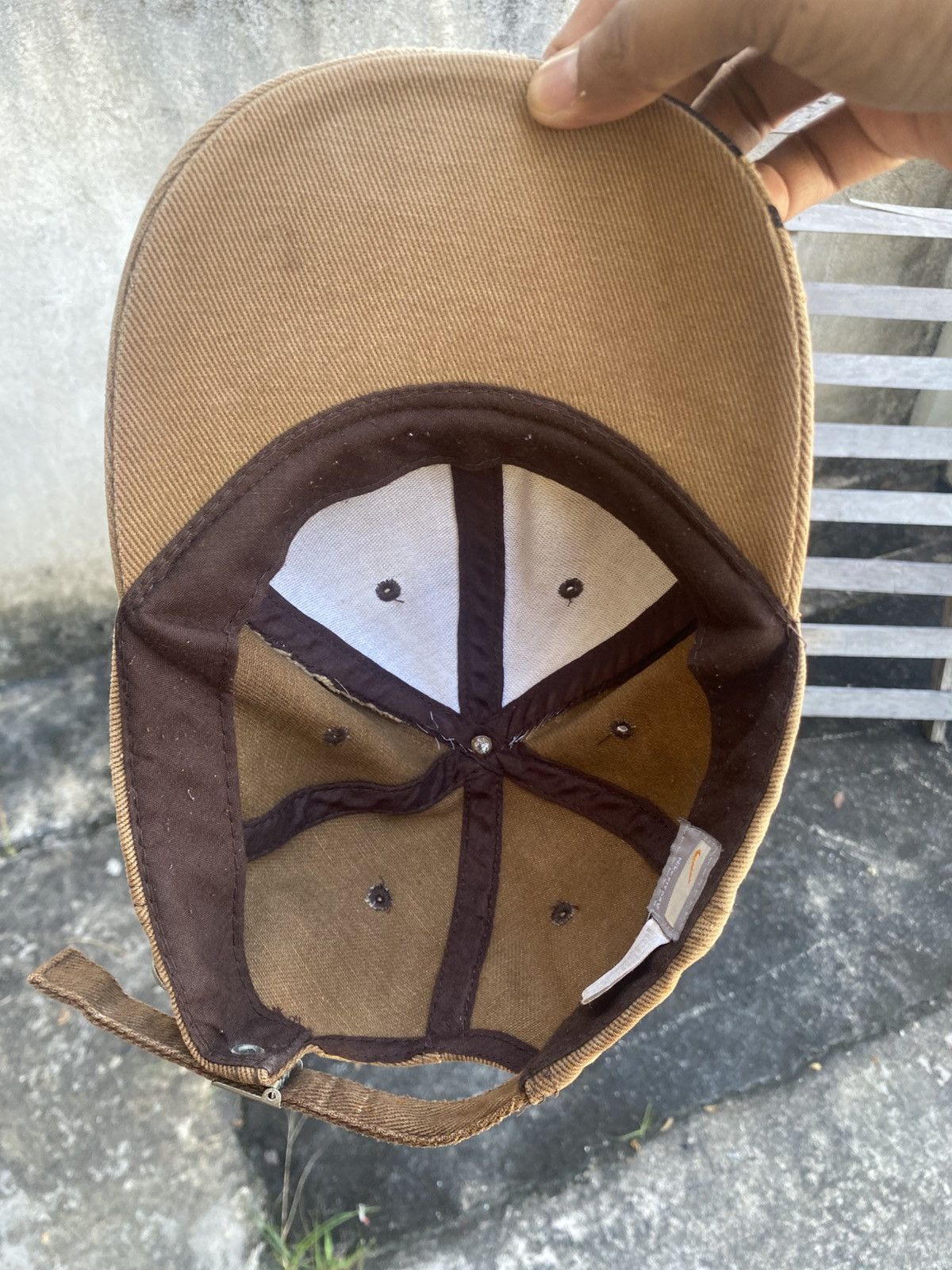 Nike 🔥 Rare Design 🔥 Vintage Distressed Y2K Nike Hat Size ONE SIZE - 7 Thumbnail