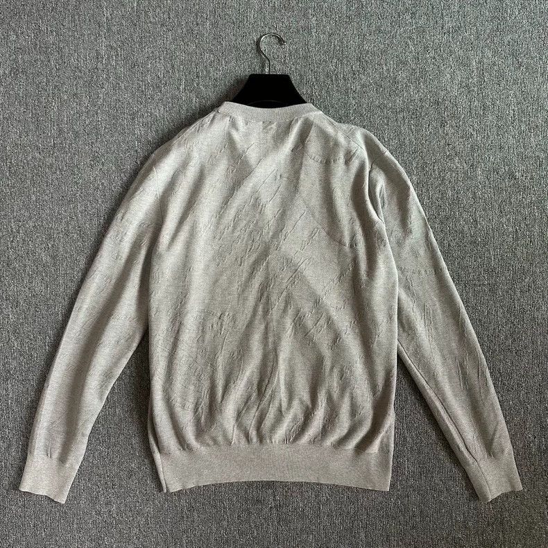 Berluti Berluti Grey cardigan sweater jacket coat Size US XL / EU 56 / 4 - 5 Thumbnail